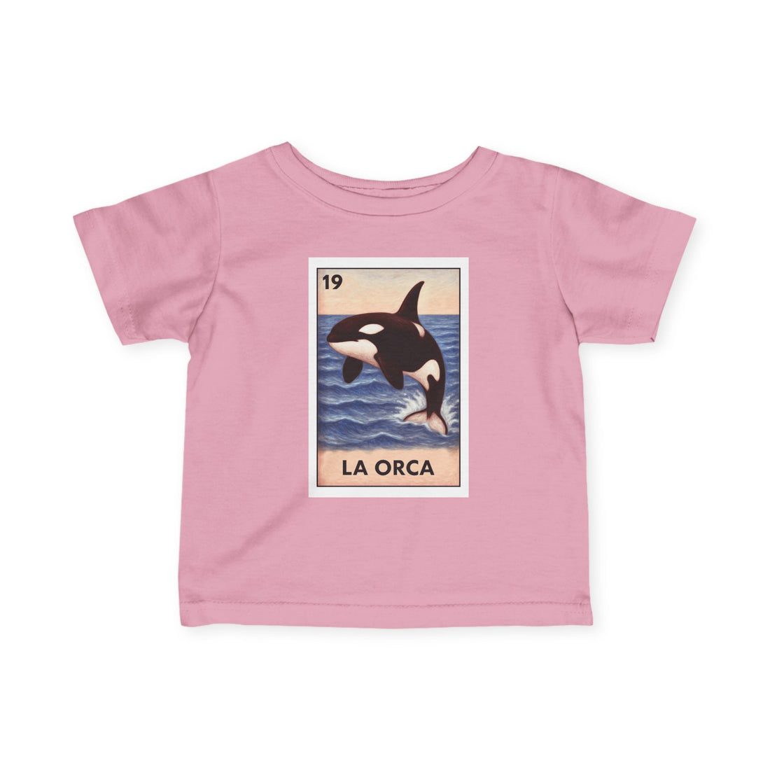 Orca Lotería - Infant 100% Cotton T-Shirt (La Orca)