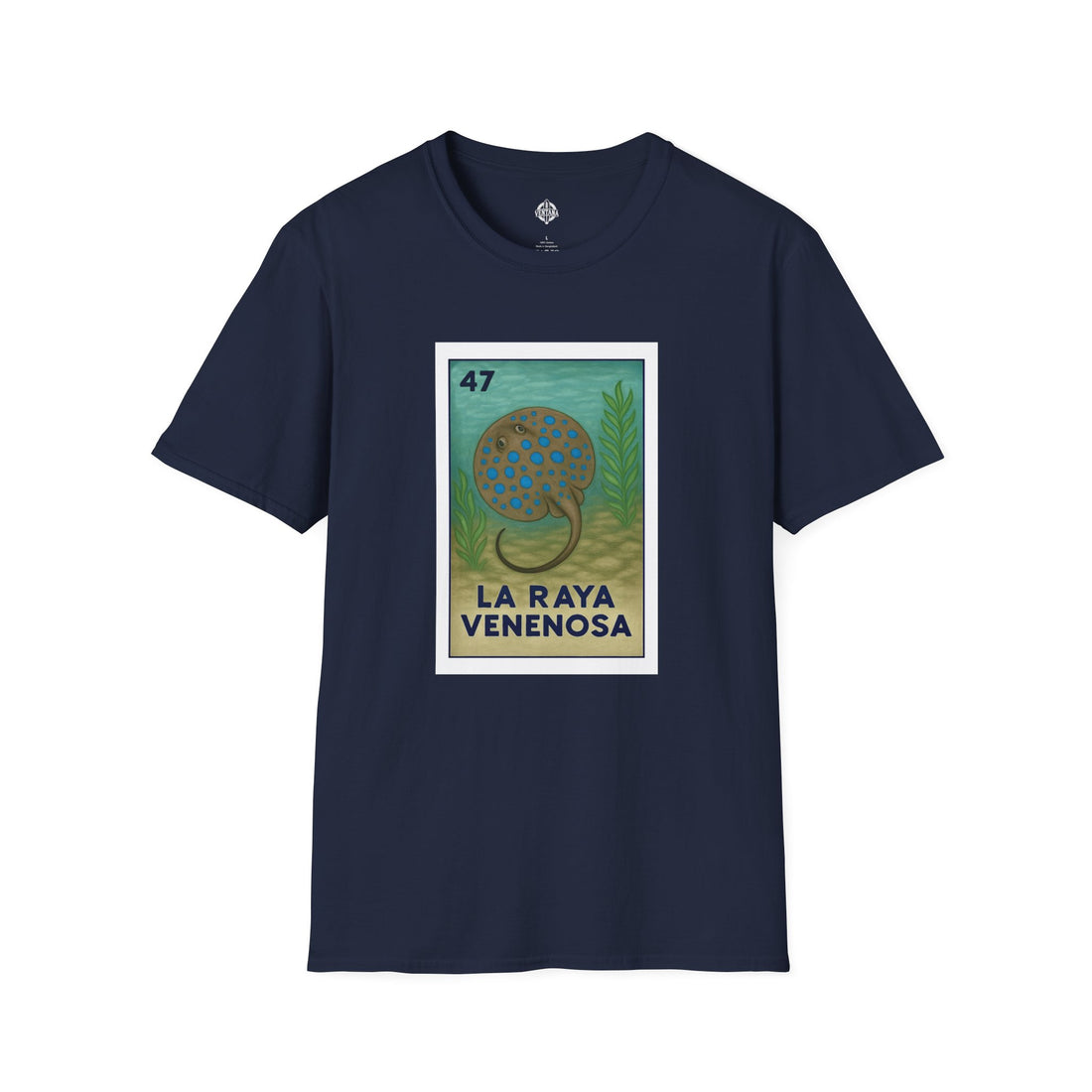 Stingray Lotería cotton t-shirt image 1