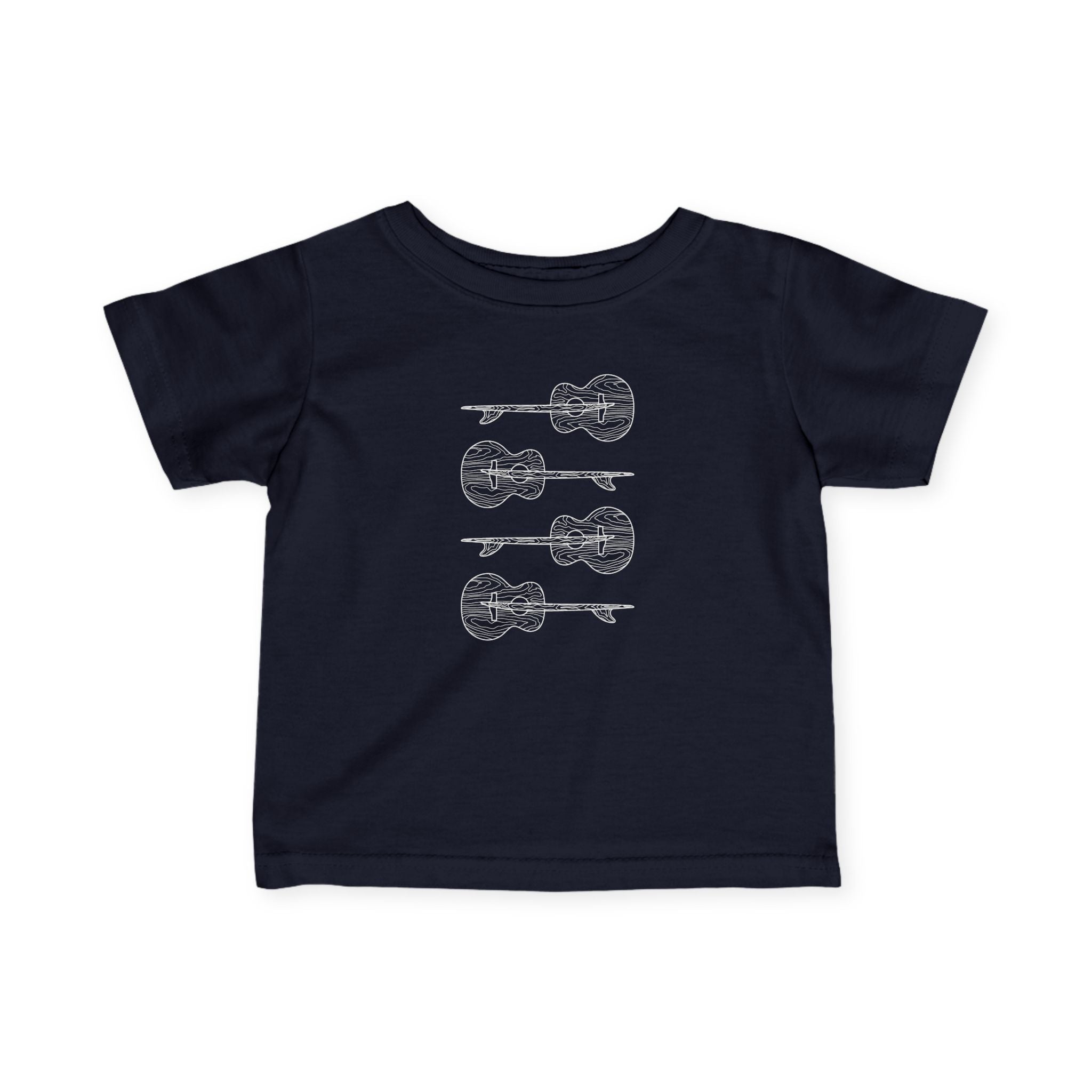 Ventana Santa Cruz Guitar Collab infant cotton t-shirt image 3