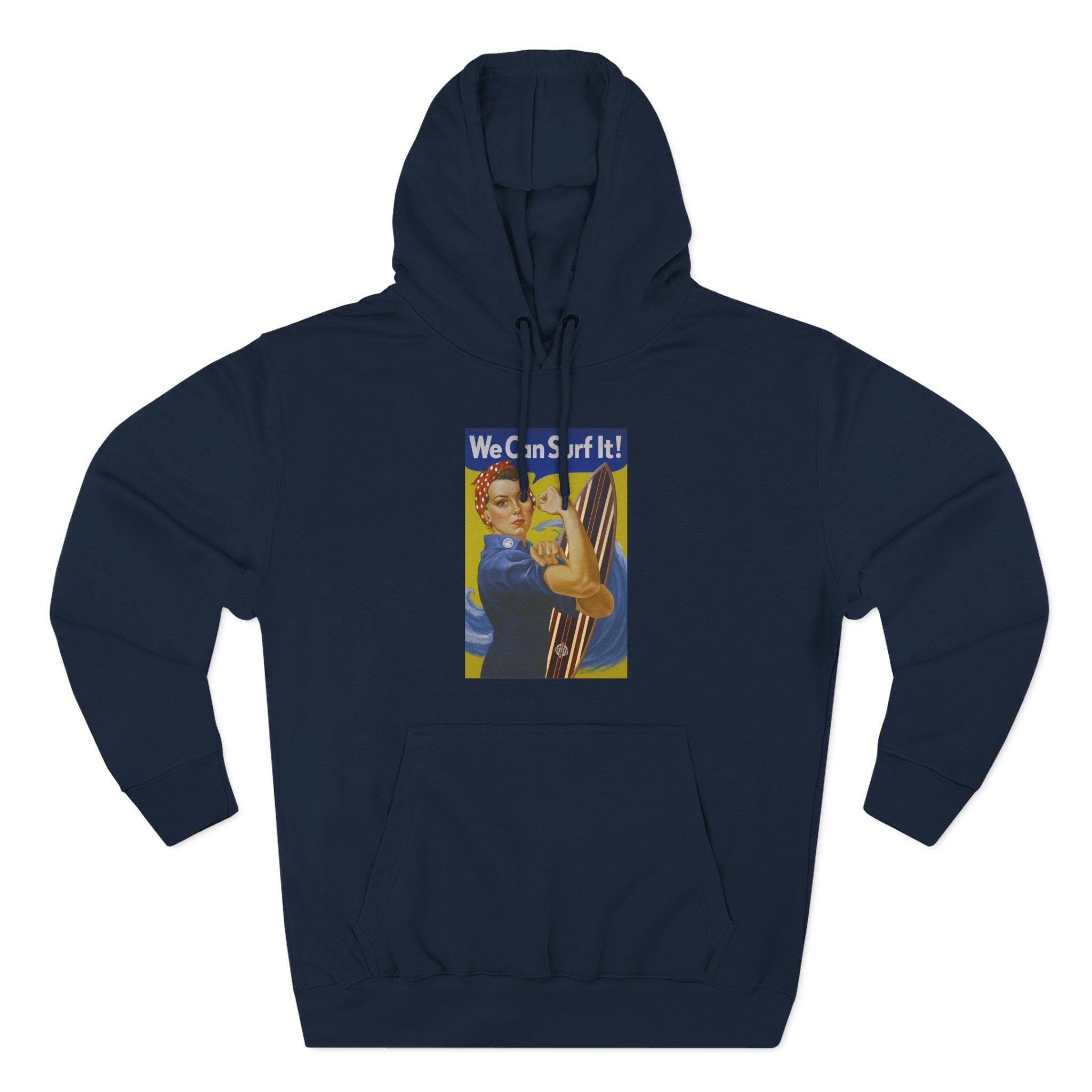 Rosie the Surfer fleece hoodie image 1