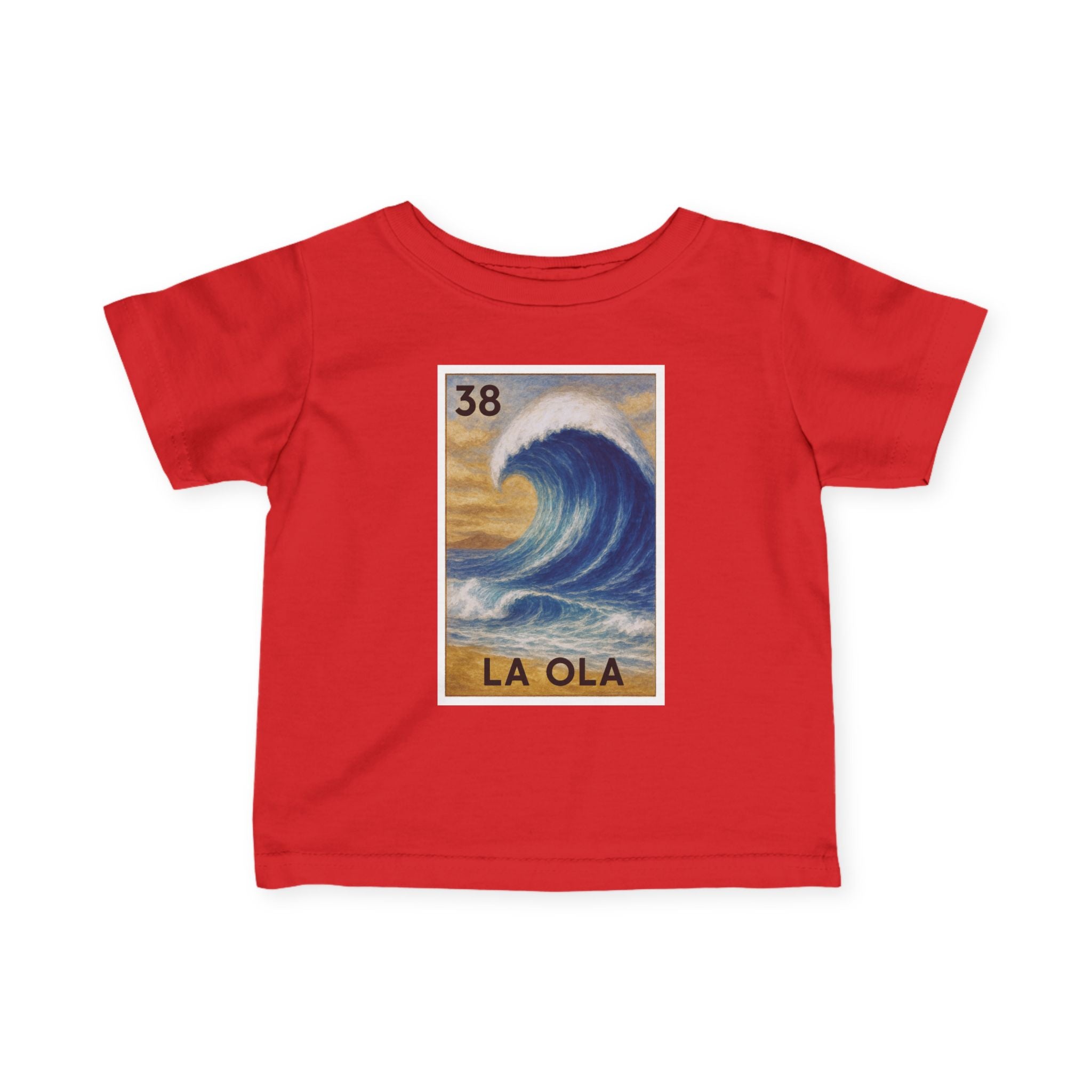 Wave Lotería infant cotton t-shirt image 15