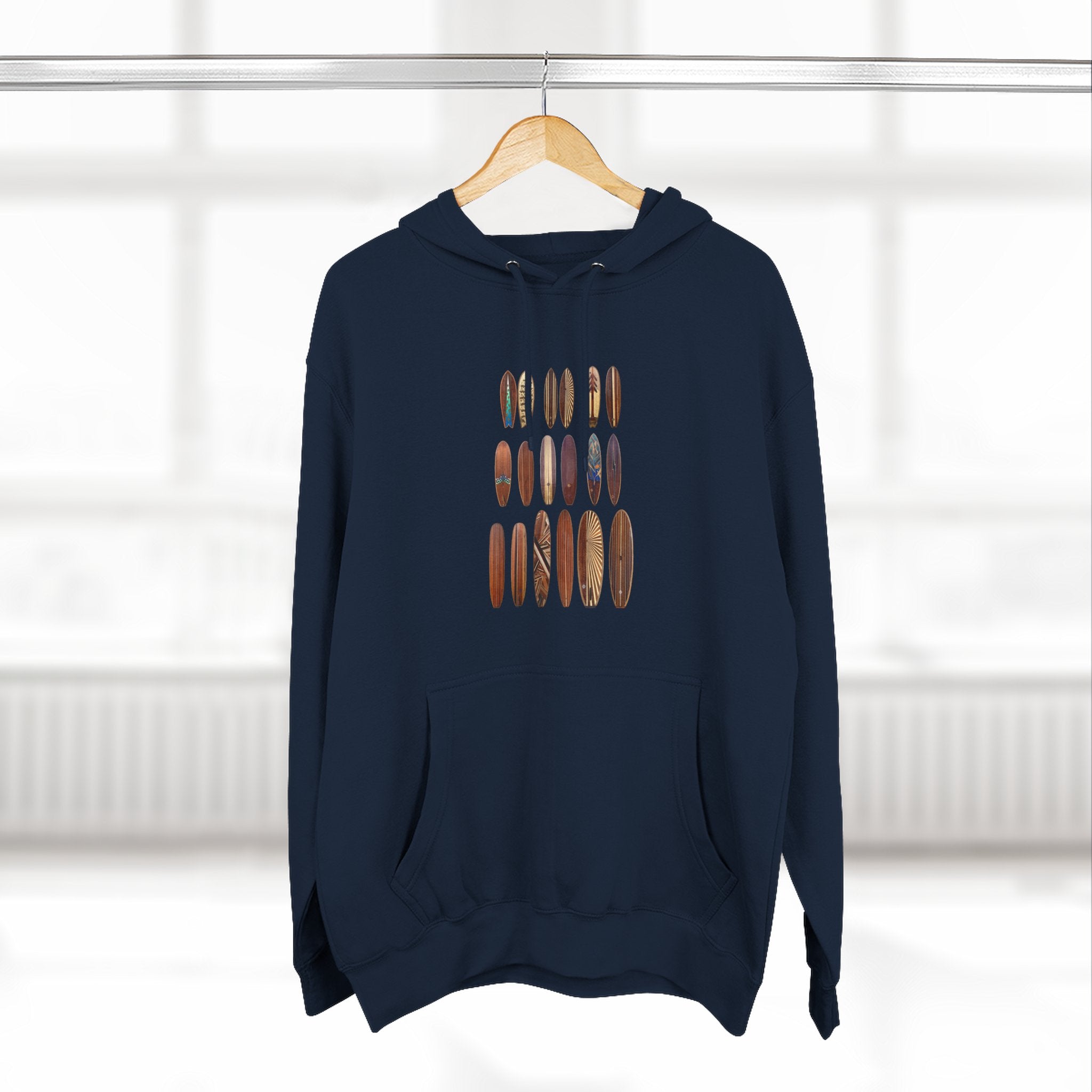 Ventana Wooden Surfboards Fleece Hoodie