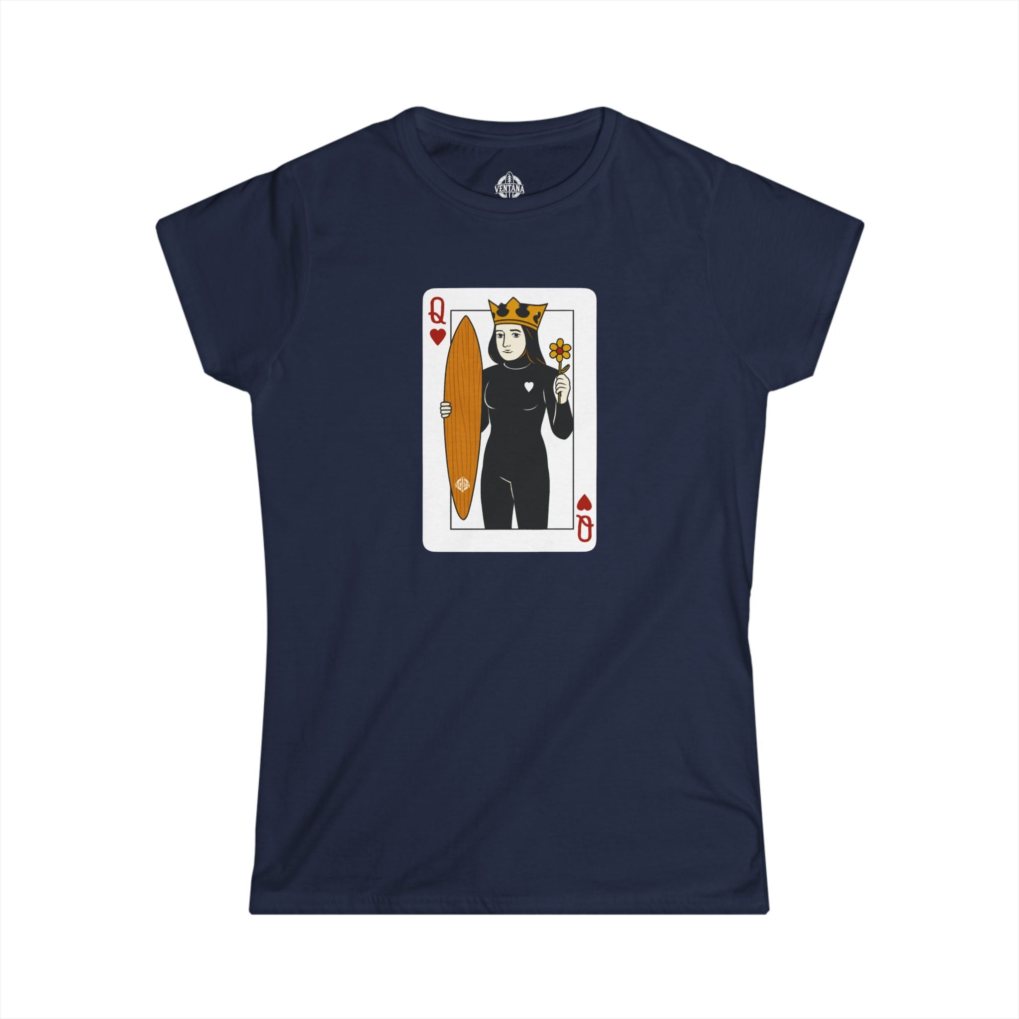 Queen of Hearts Surfer women&