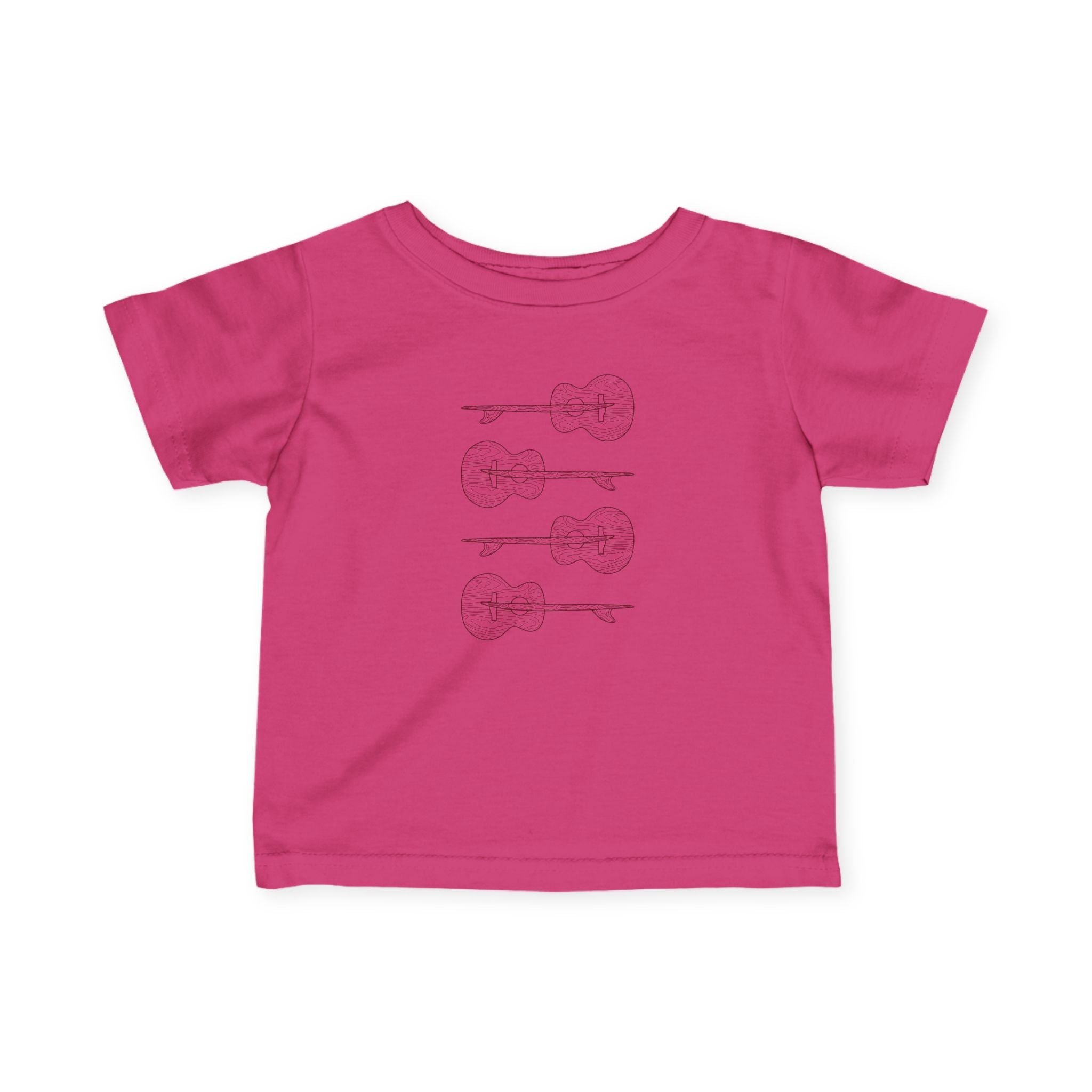 Ventana Santa Cruz Guitar Collab infant cotton t-shirt image 15