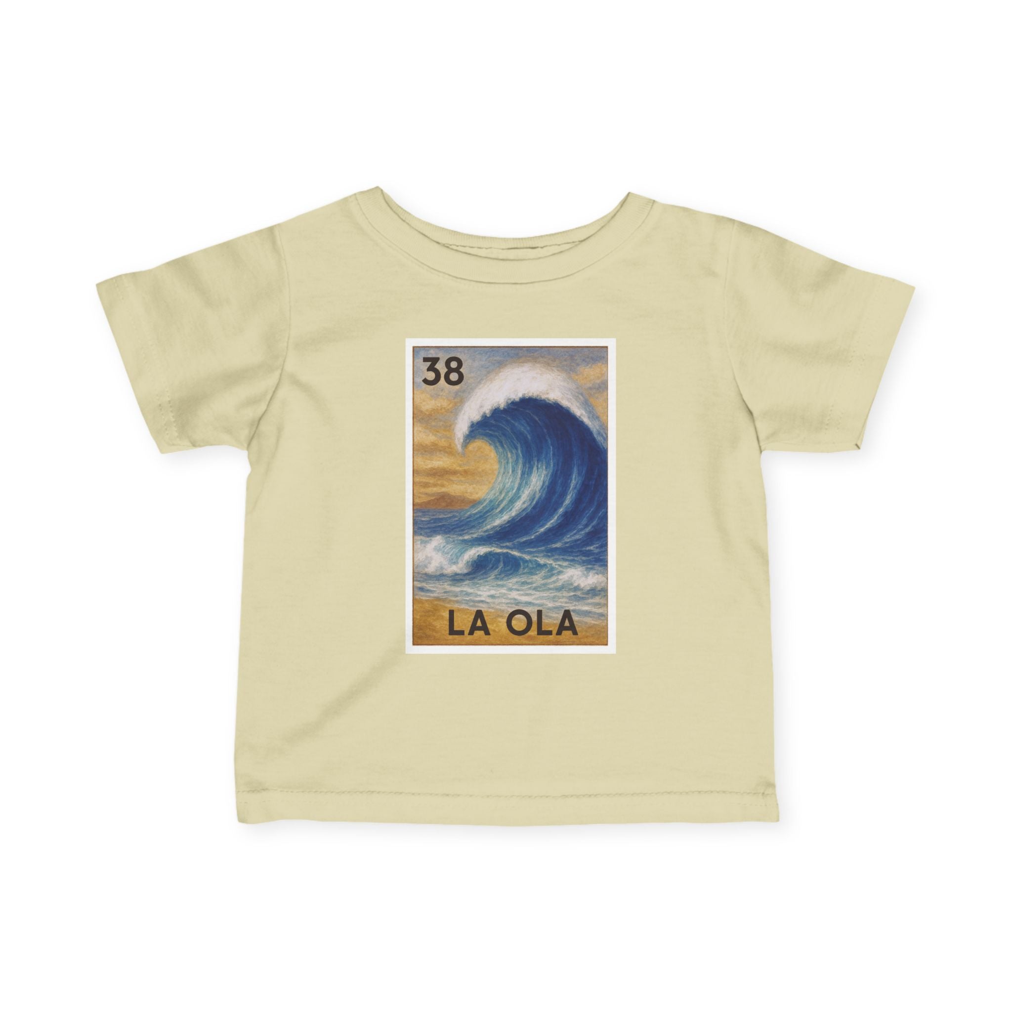 Wave Lotería infant cotton t-shirt image 5