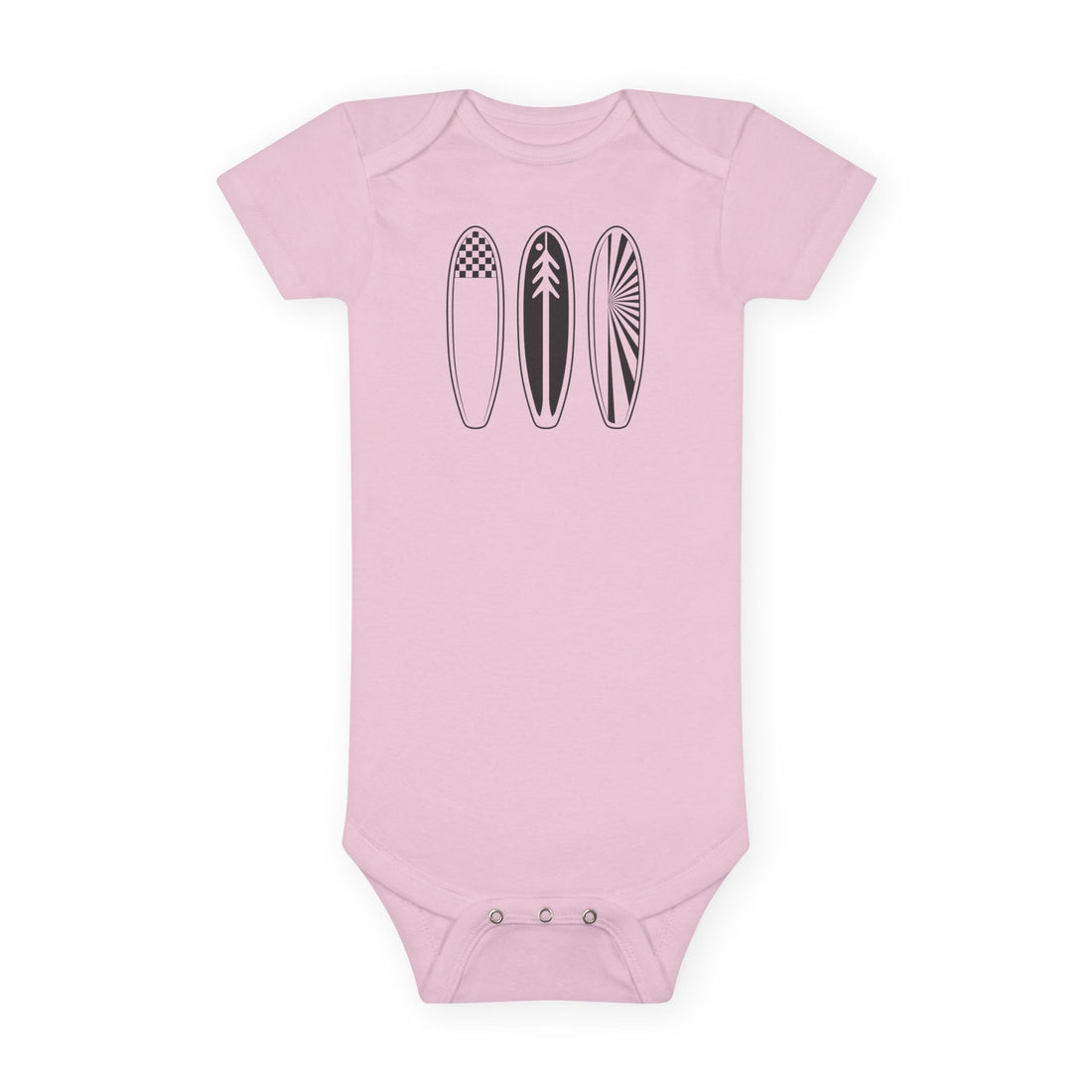 Ventana Three Board baby cotton onesie image 2