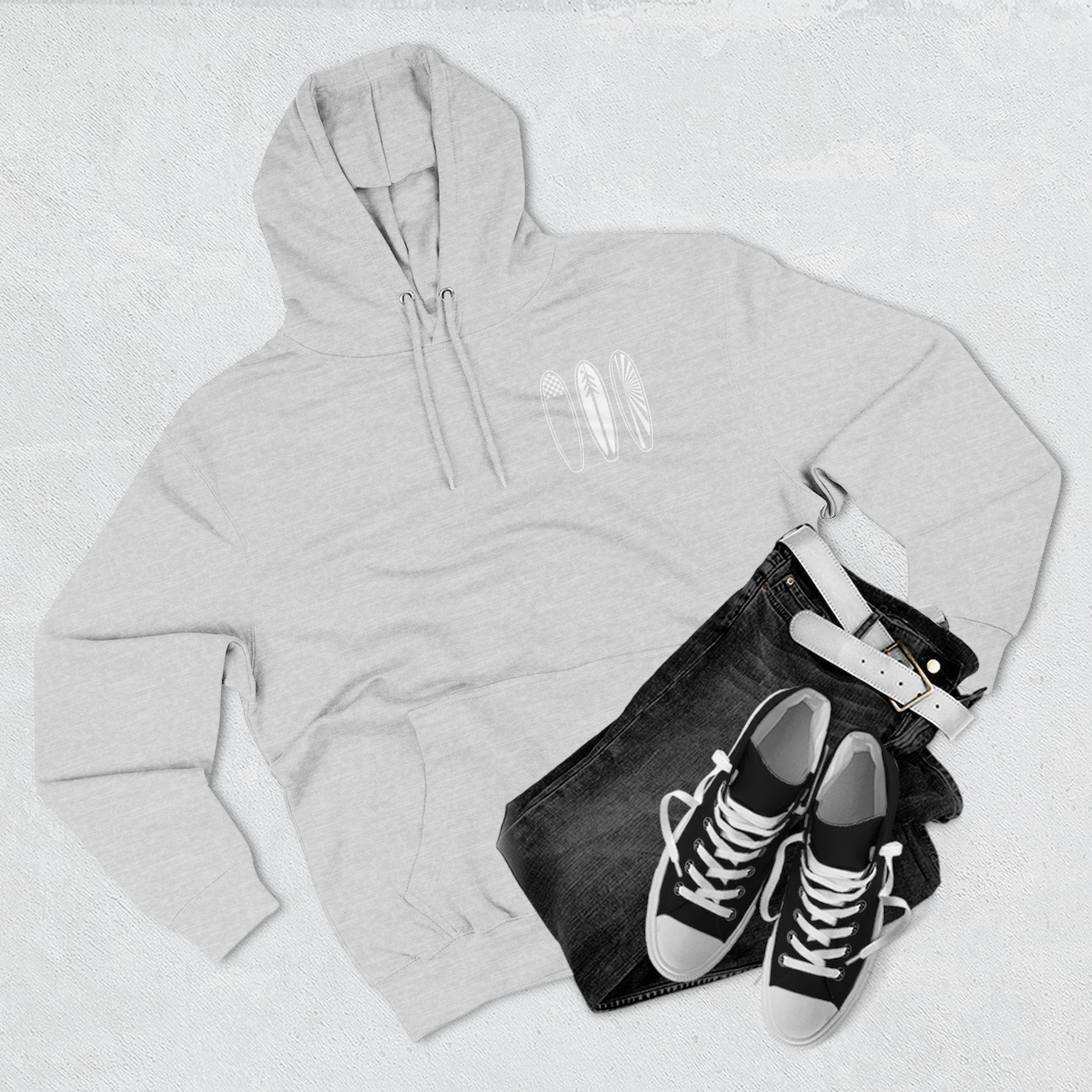 Ventana Three Board Fleece Hoodie