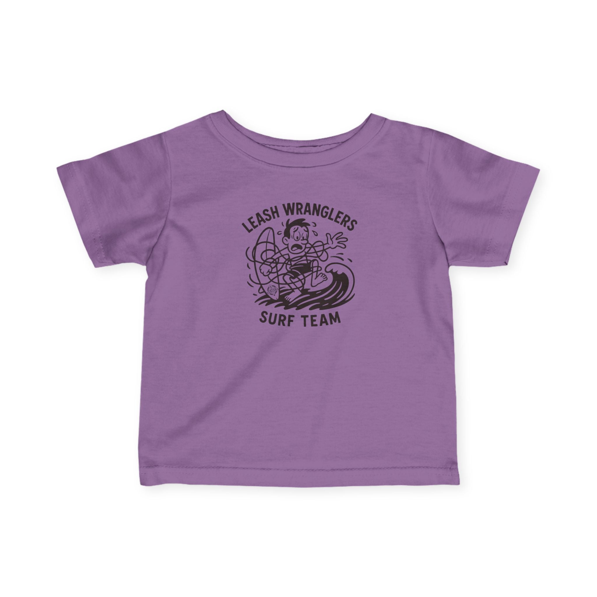 Leash Wranglers Surf Team - Infant 100% Cotton T-Shirt