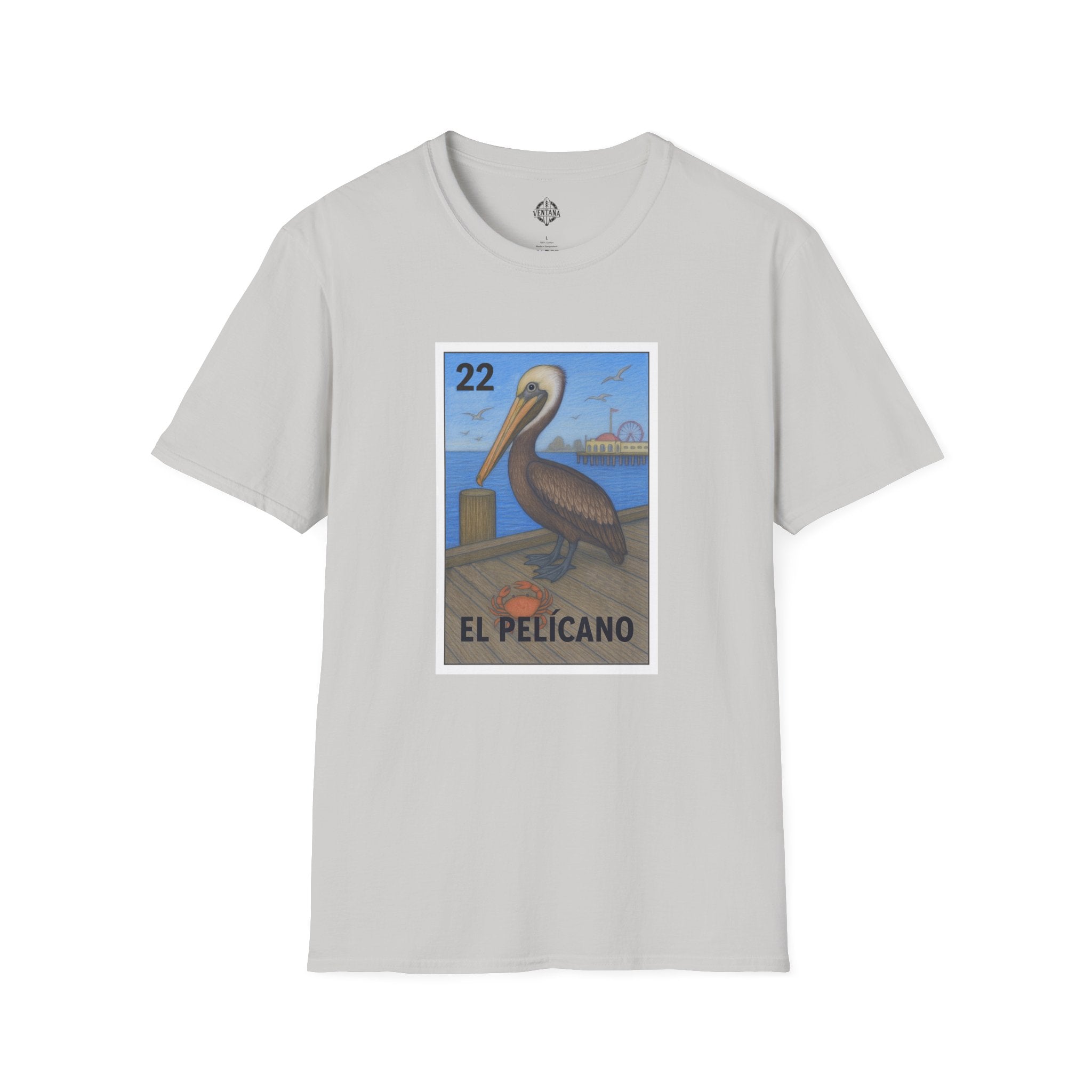 Pelican Lotería cotton t-shirt image 6