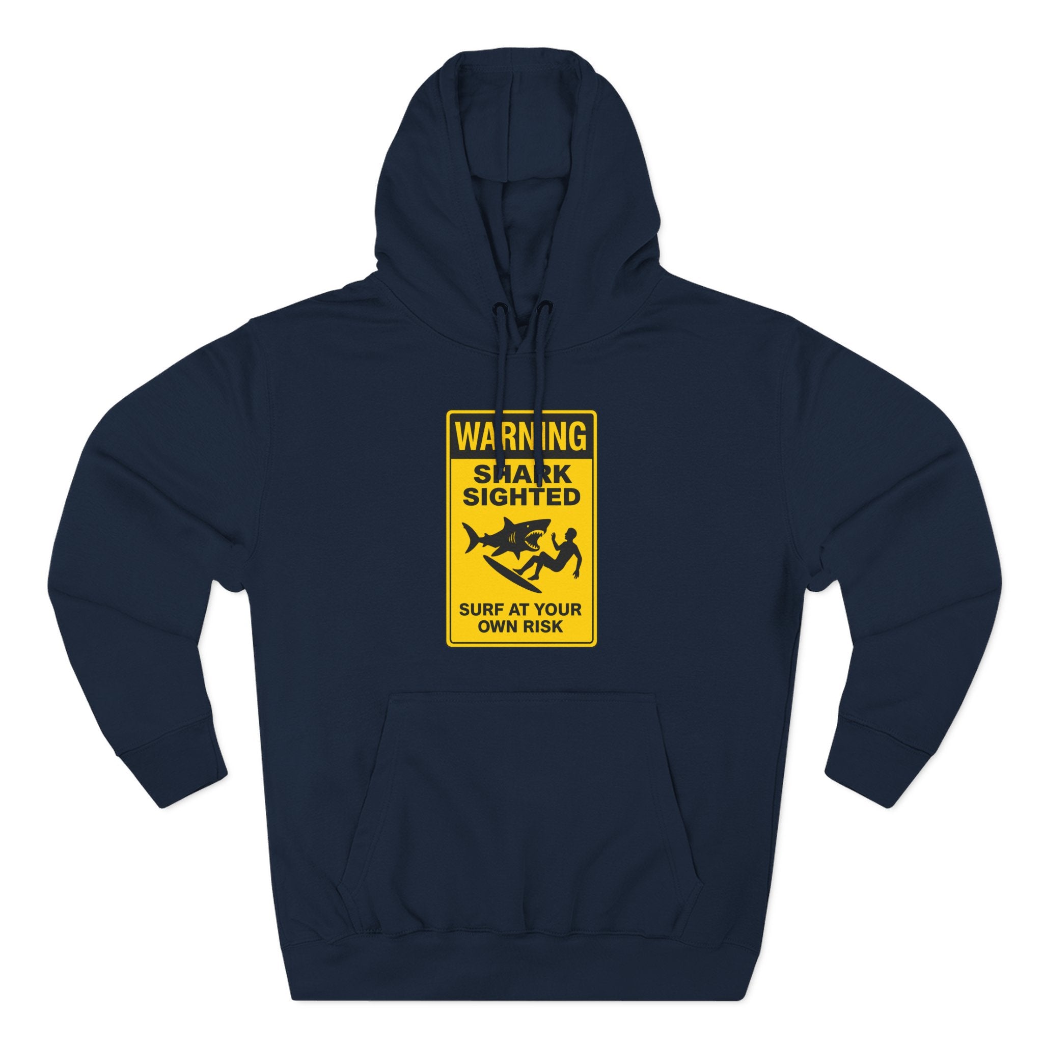 Shark Sighted fleece hoodie image 1