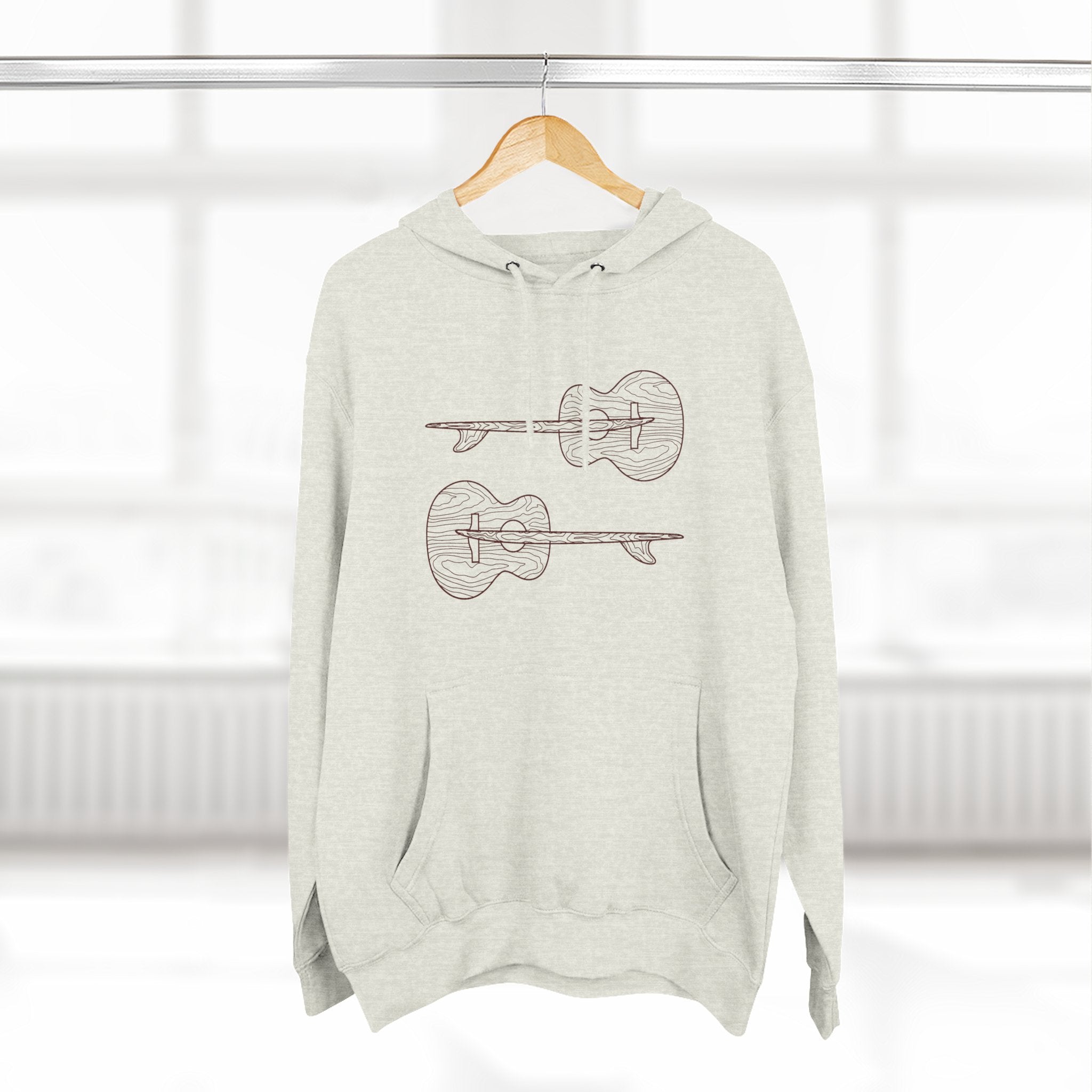 Ventana Santa Cruz Guitar Collab Fleece Hoodie
