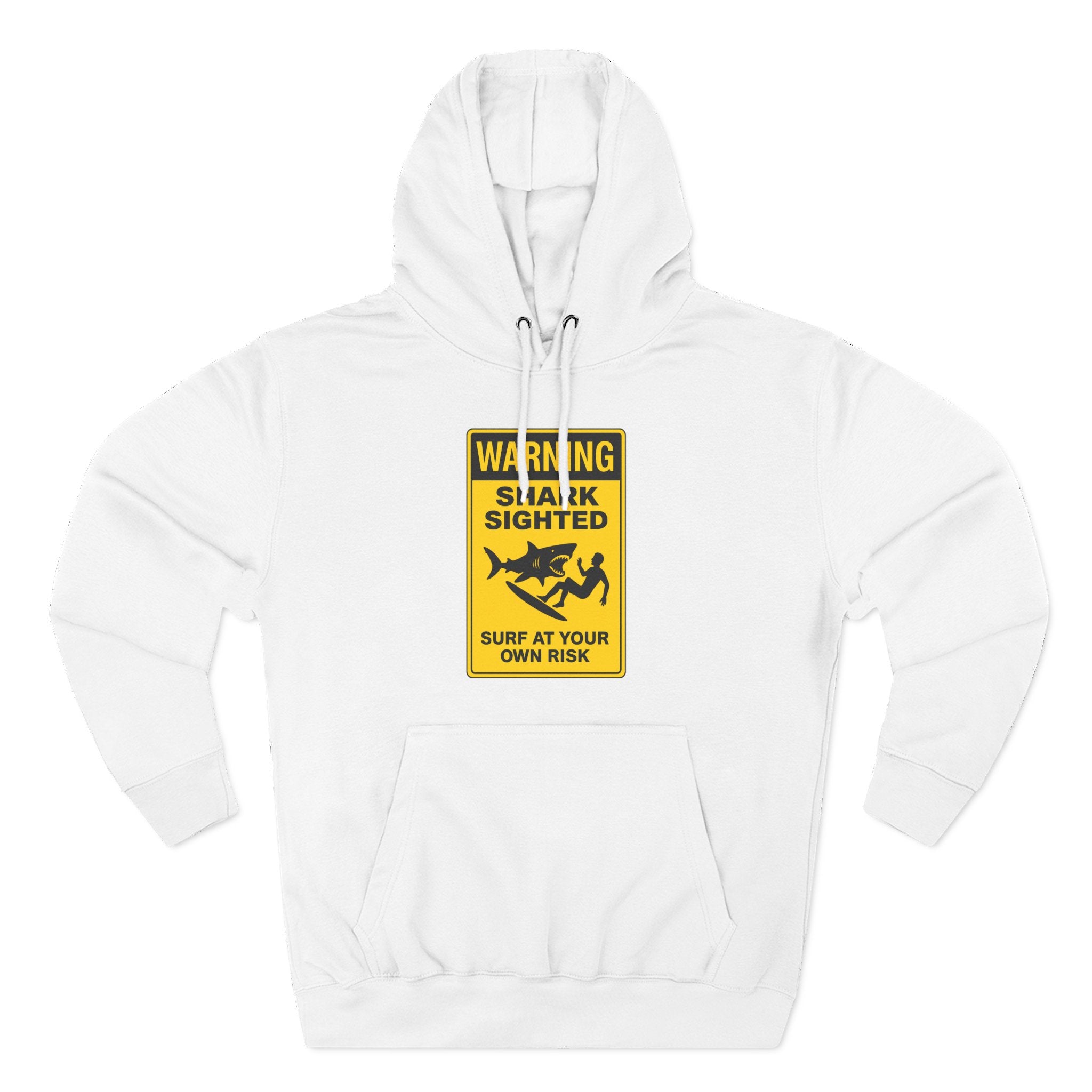 Shark Sighted fleece hoodie image 3