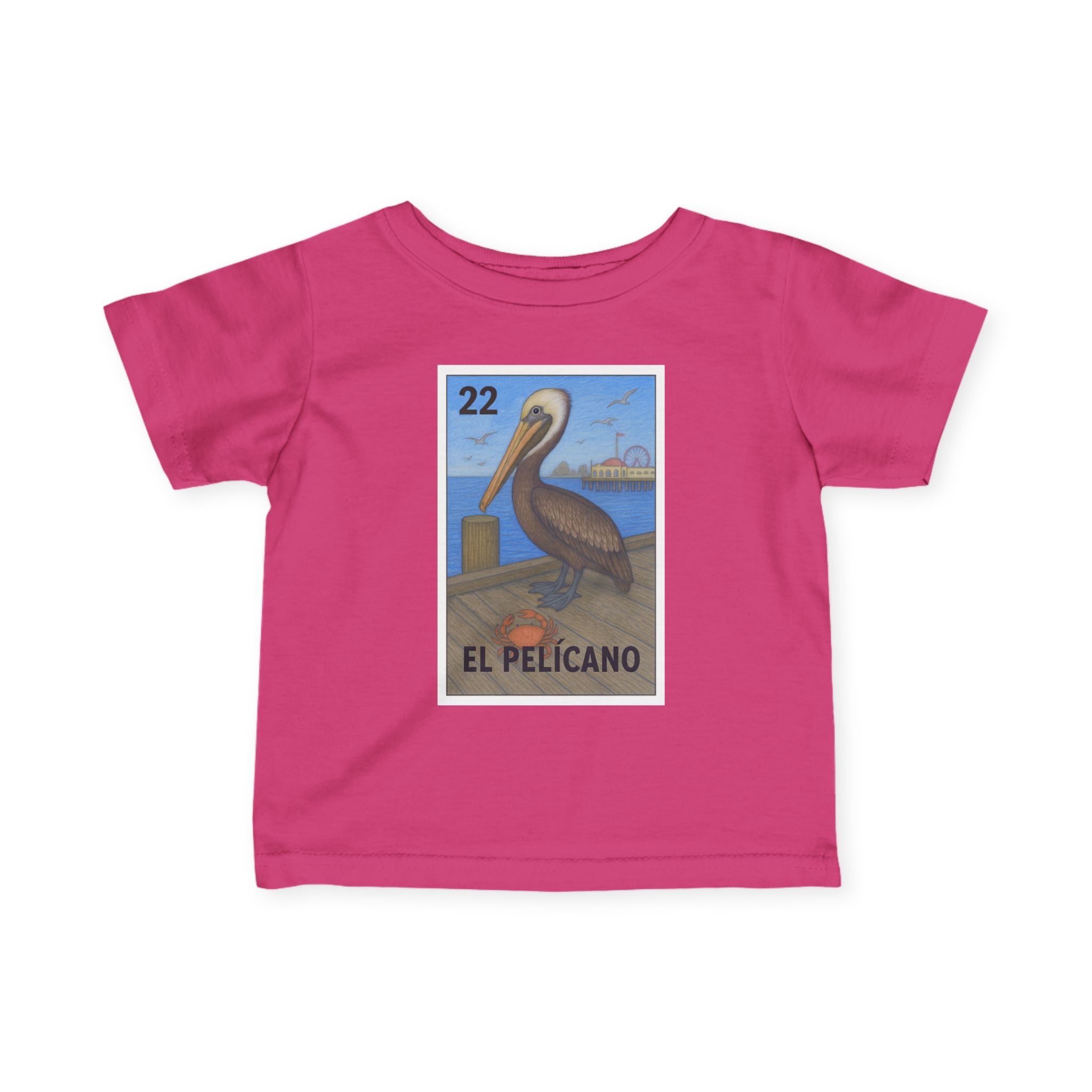 Pelican Loteria infant cotton t-shirt product image 15