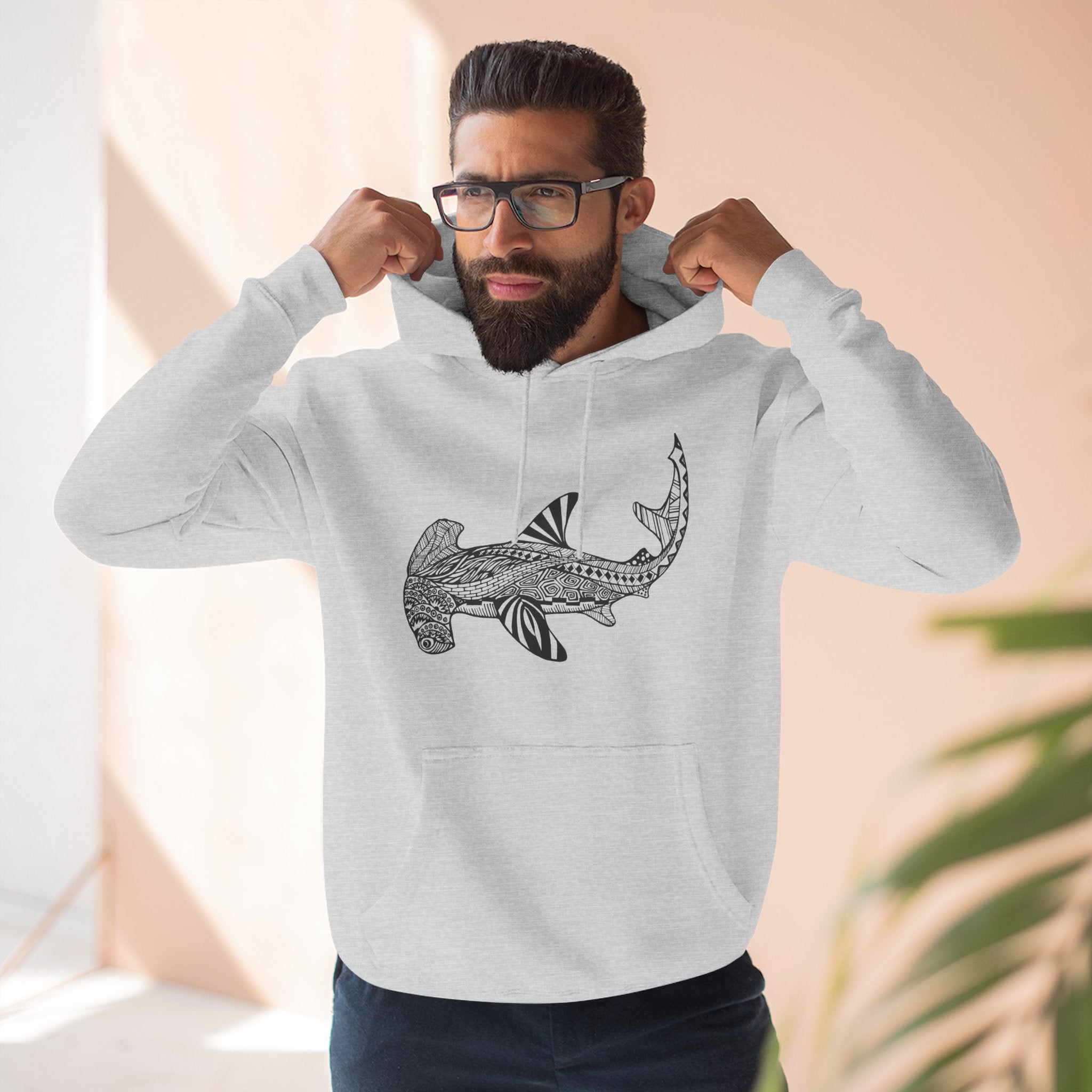 Ventangle Hammerhead fleece hoodie image 20