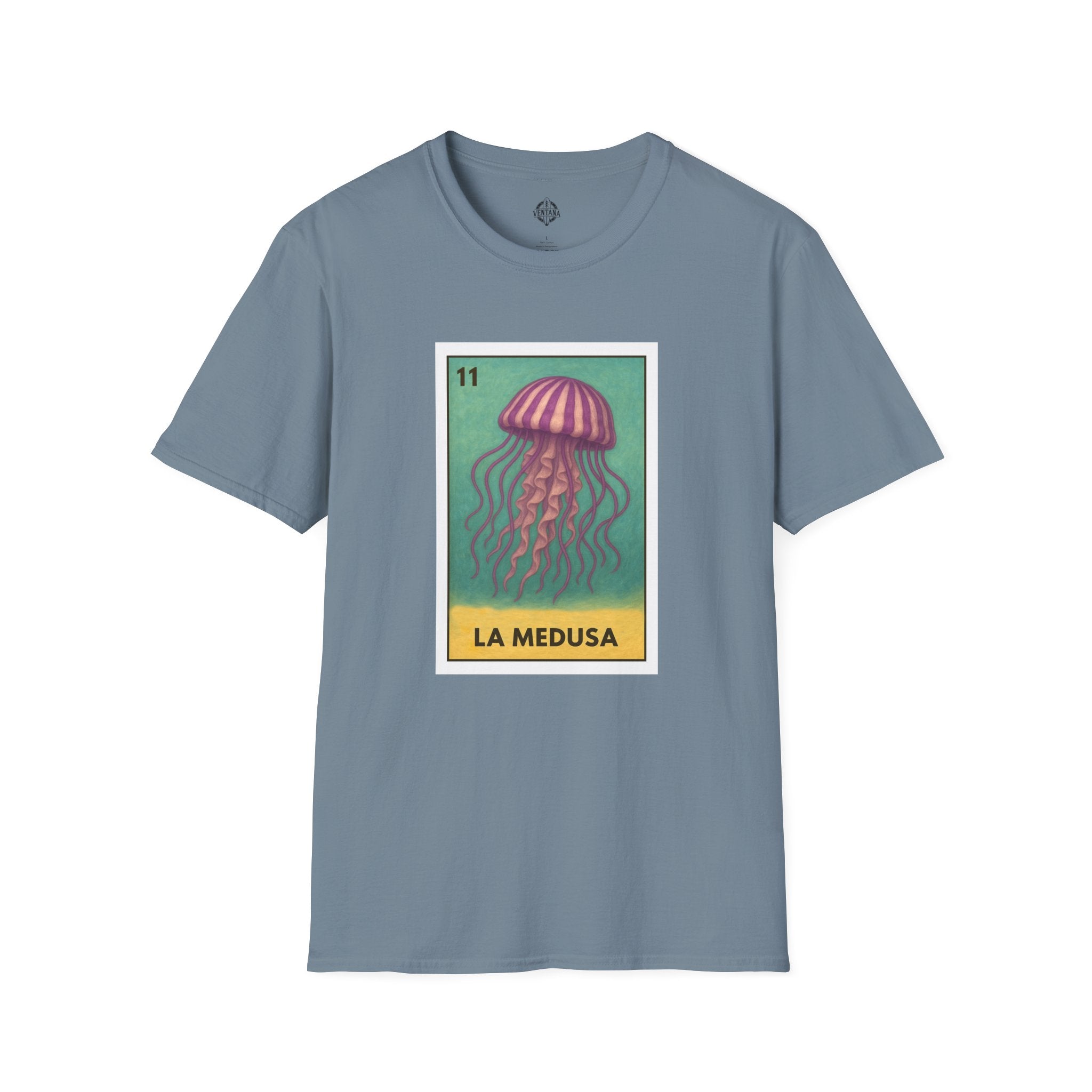 Sea Jelly Lotería cotton t-shirt image 11