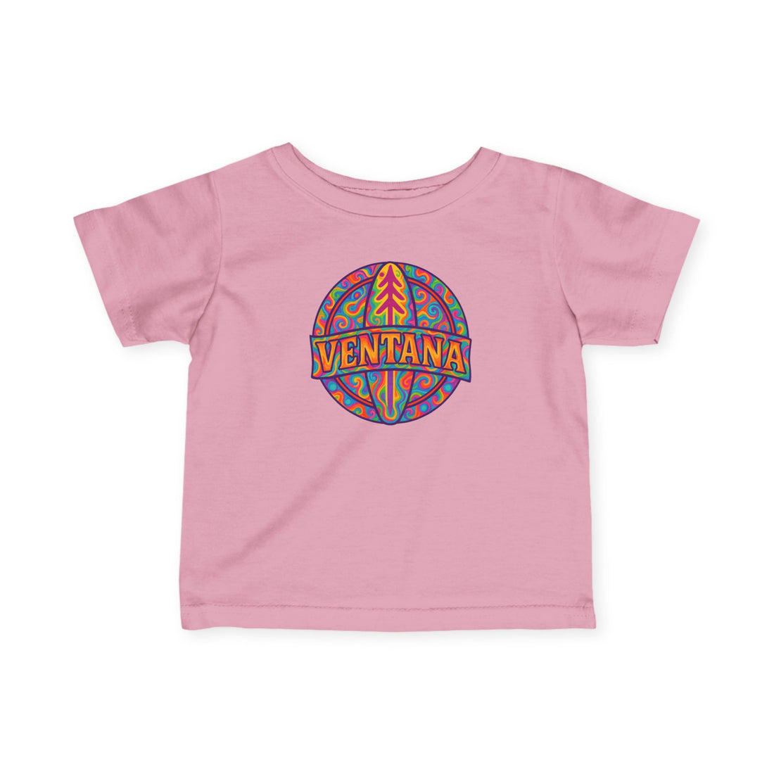 Ventana Psychedelic Treefish Logo - Infant 100% Cotton T-Shirt