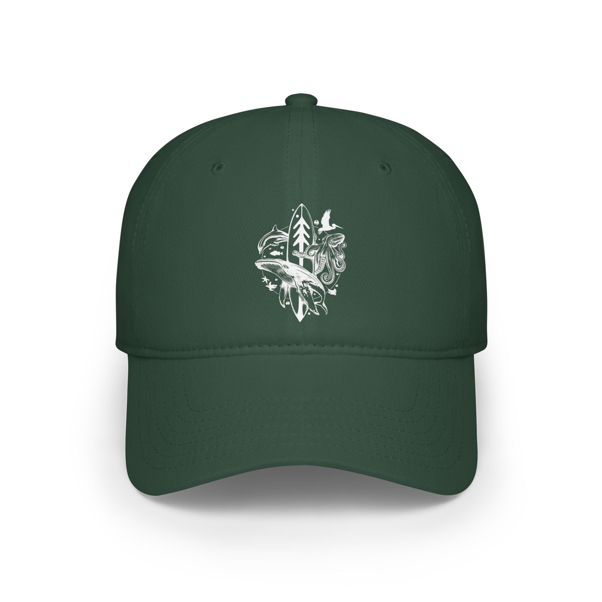 Ventana Monterey Bay by Thiago Bianchini baseball cap image 4