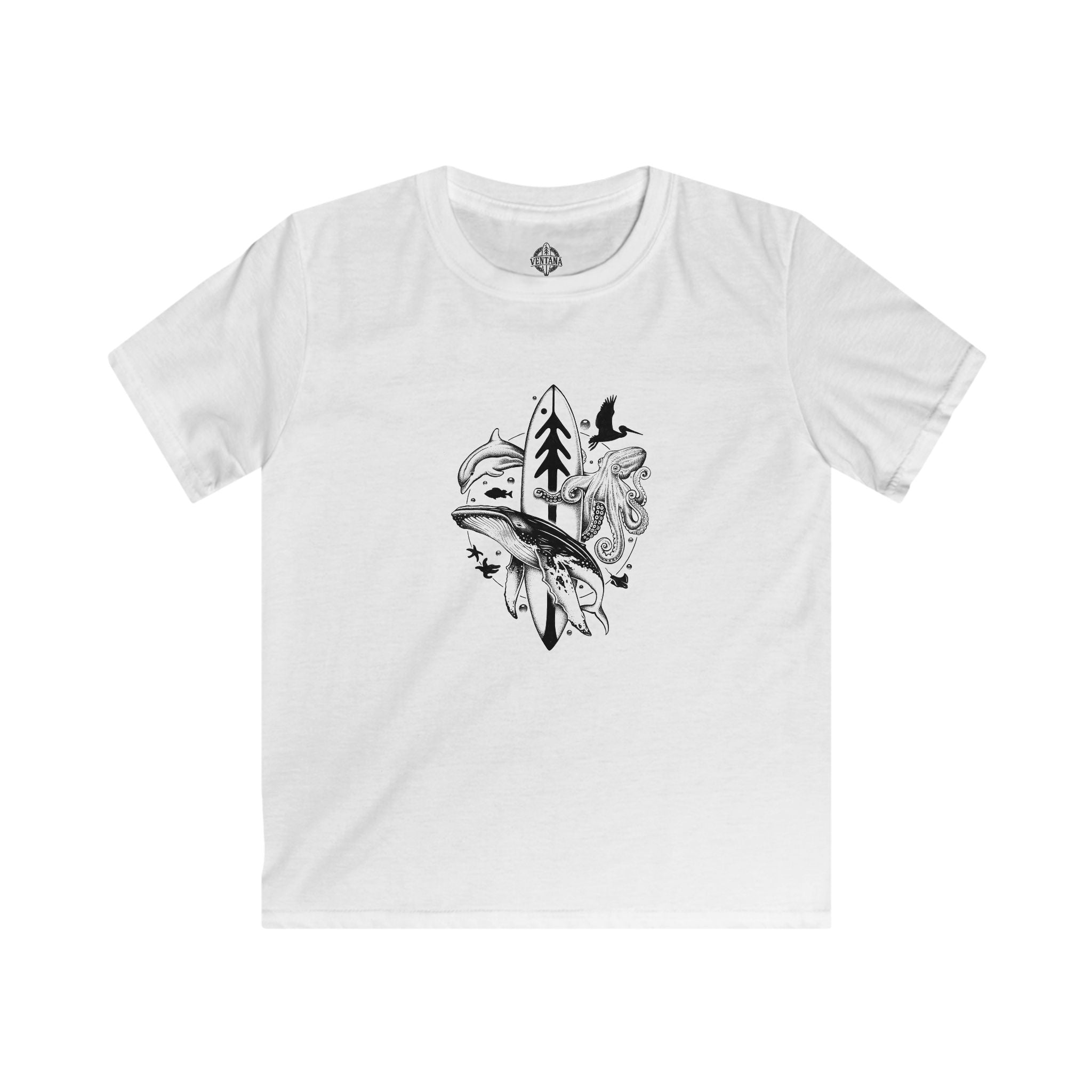 Ventana Monterey Bay by Thiago Bianchini cotton t-shirt image 4