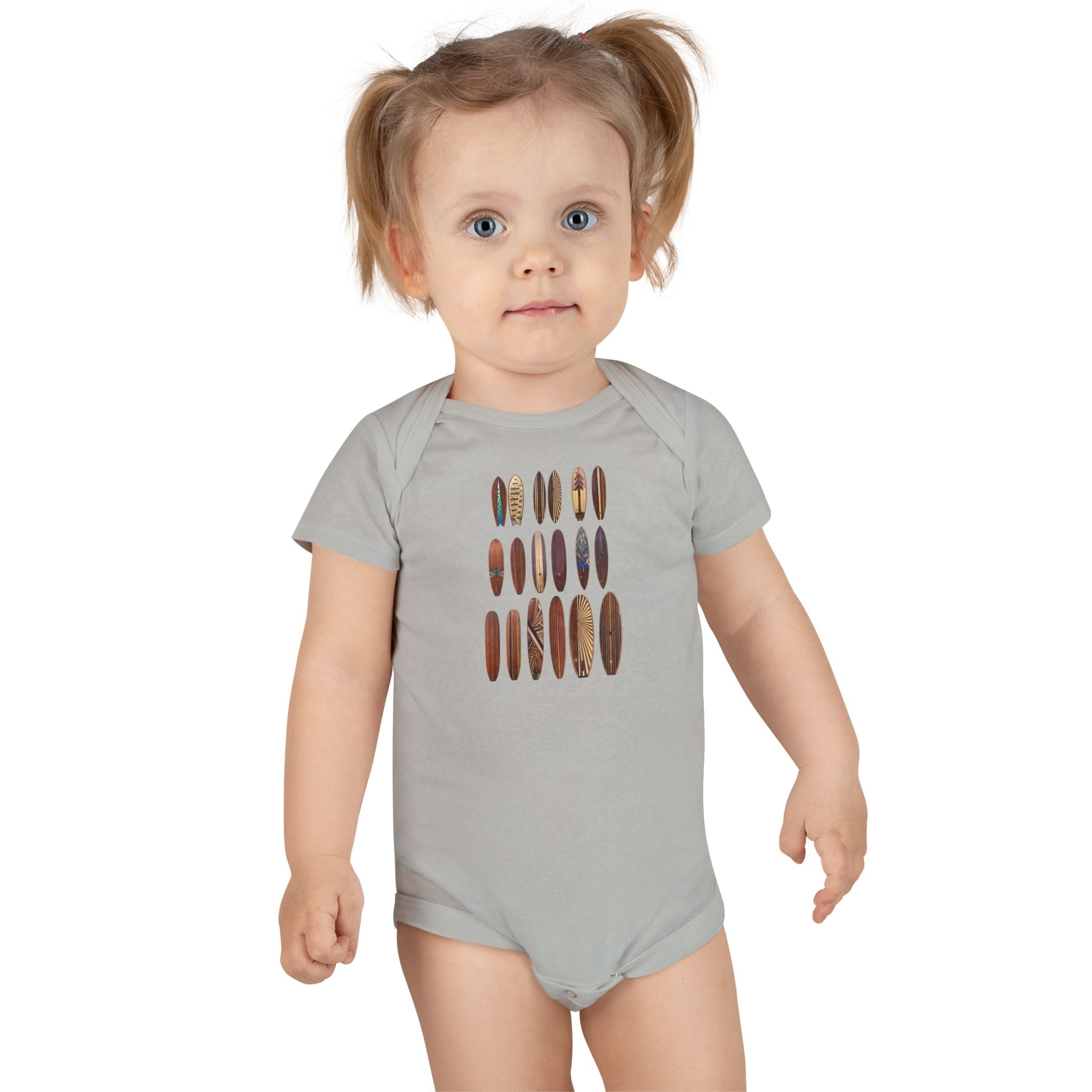Ventana Wooden Surfboards baby cotton onesie image 10