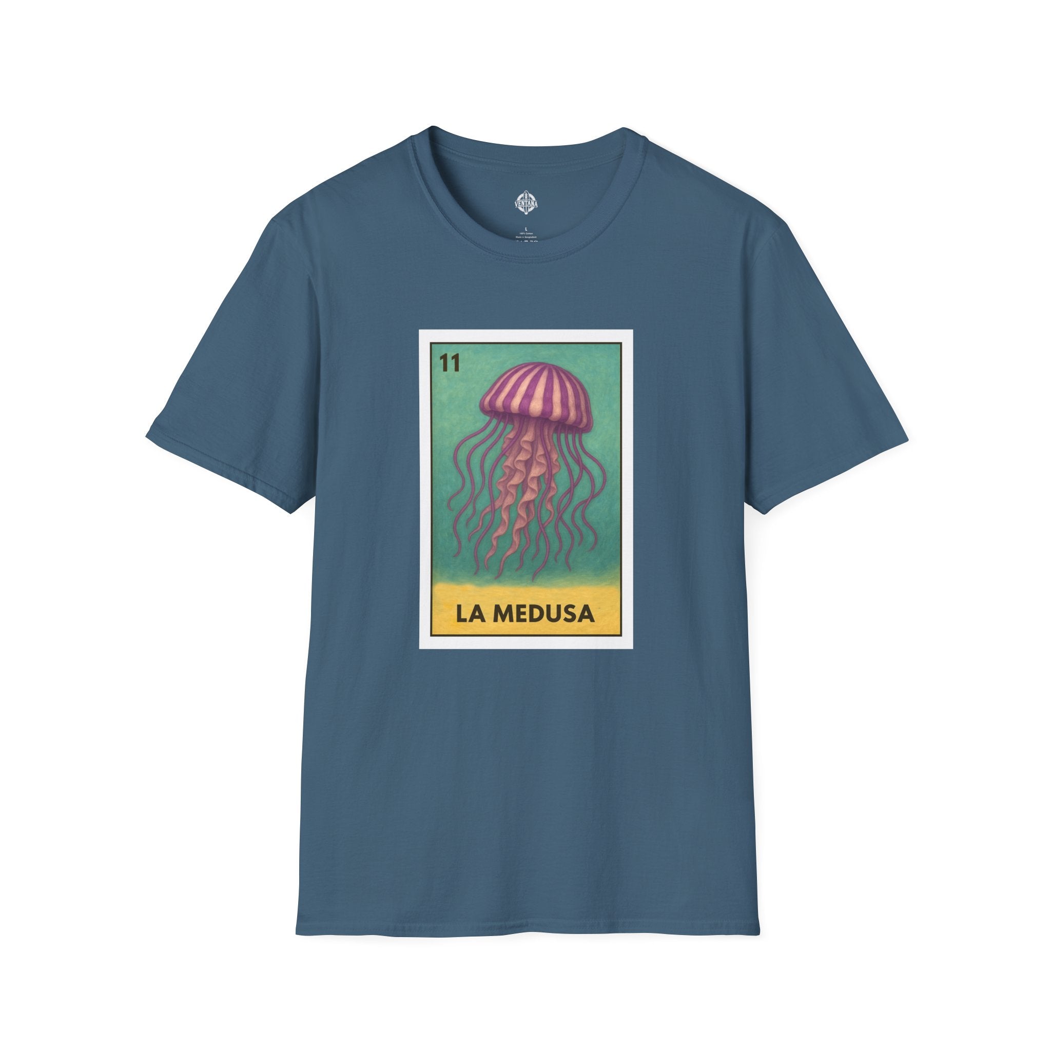 Sea Jelly Lotería cotton t-shirt image 3