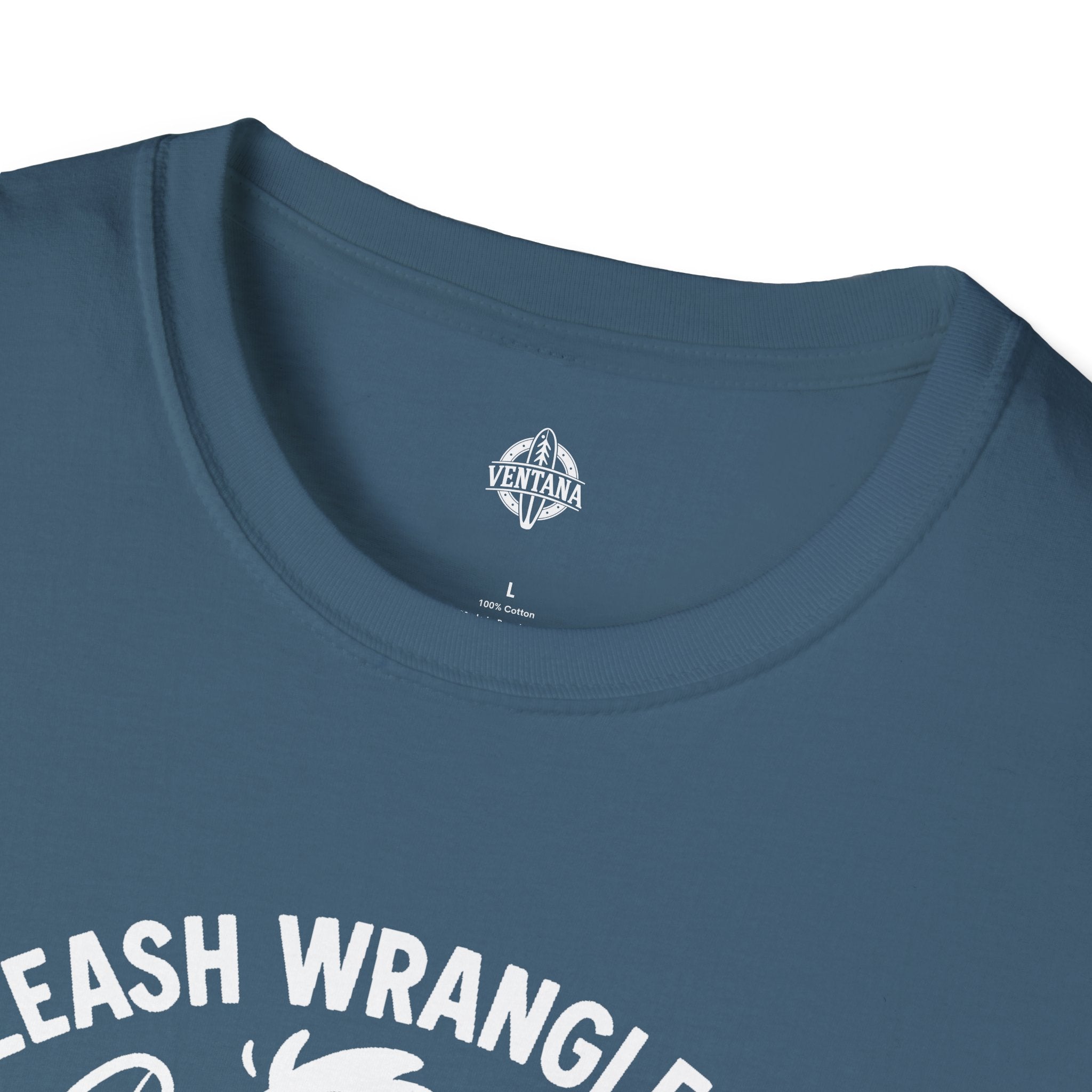 Leash Wranglers Surf Team Unisex - Soft Style U.S. Cotton T-Shirt