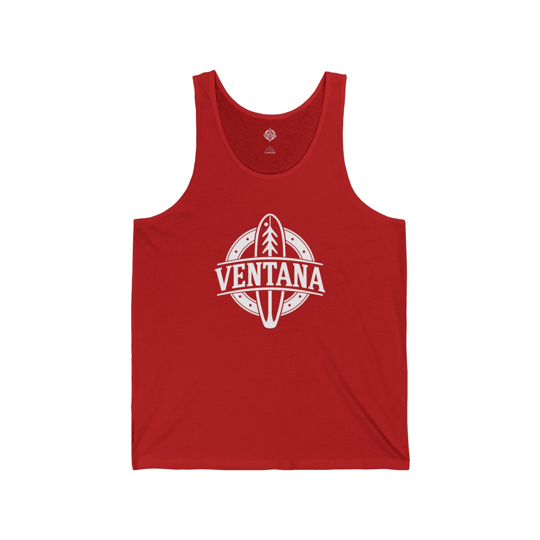 Ventana Psychedelic Treefish Logo jersey tank top image 11