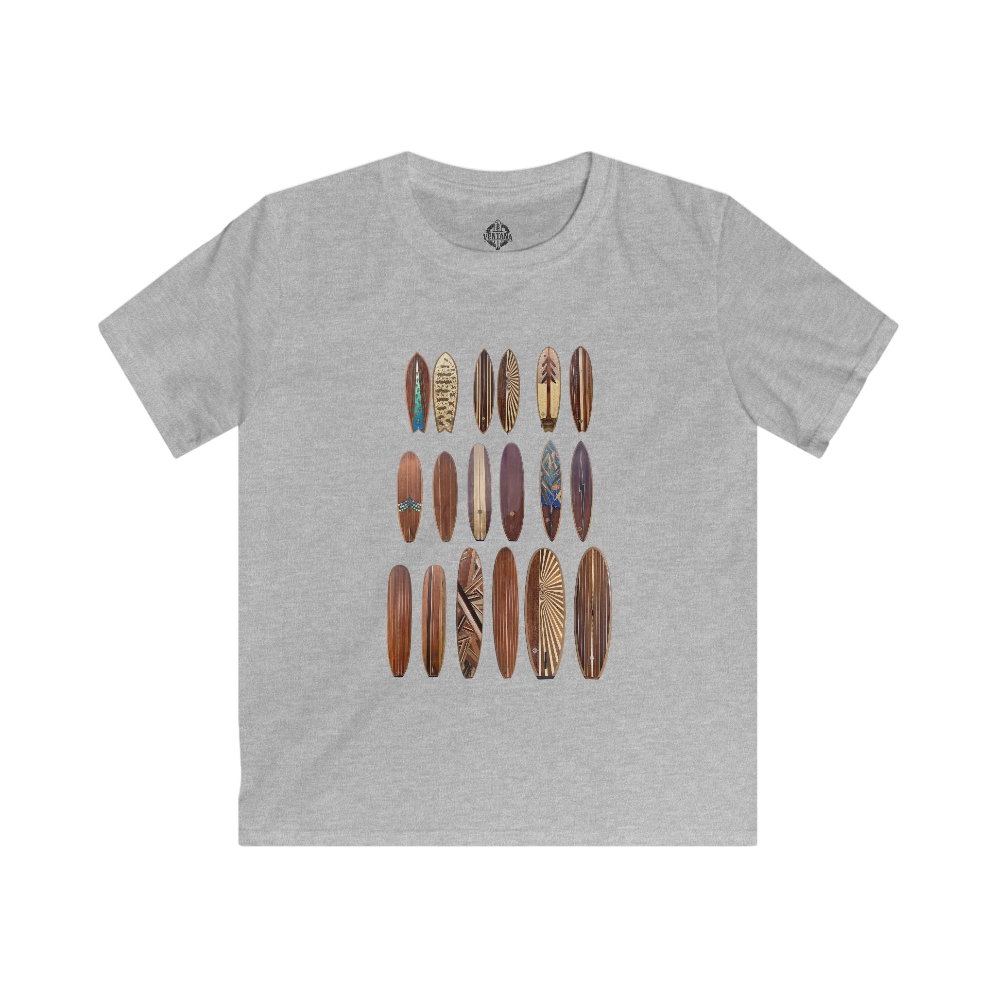 Ventana Wooden Surfboards kids soft style t-shirt image 6