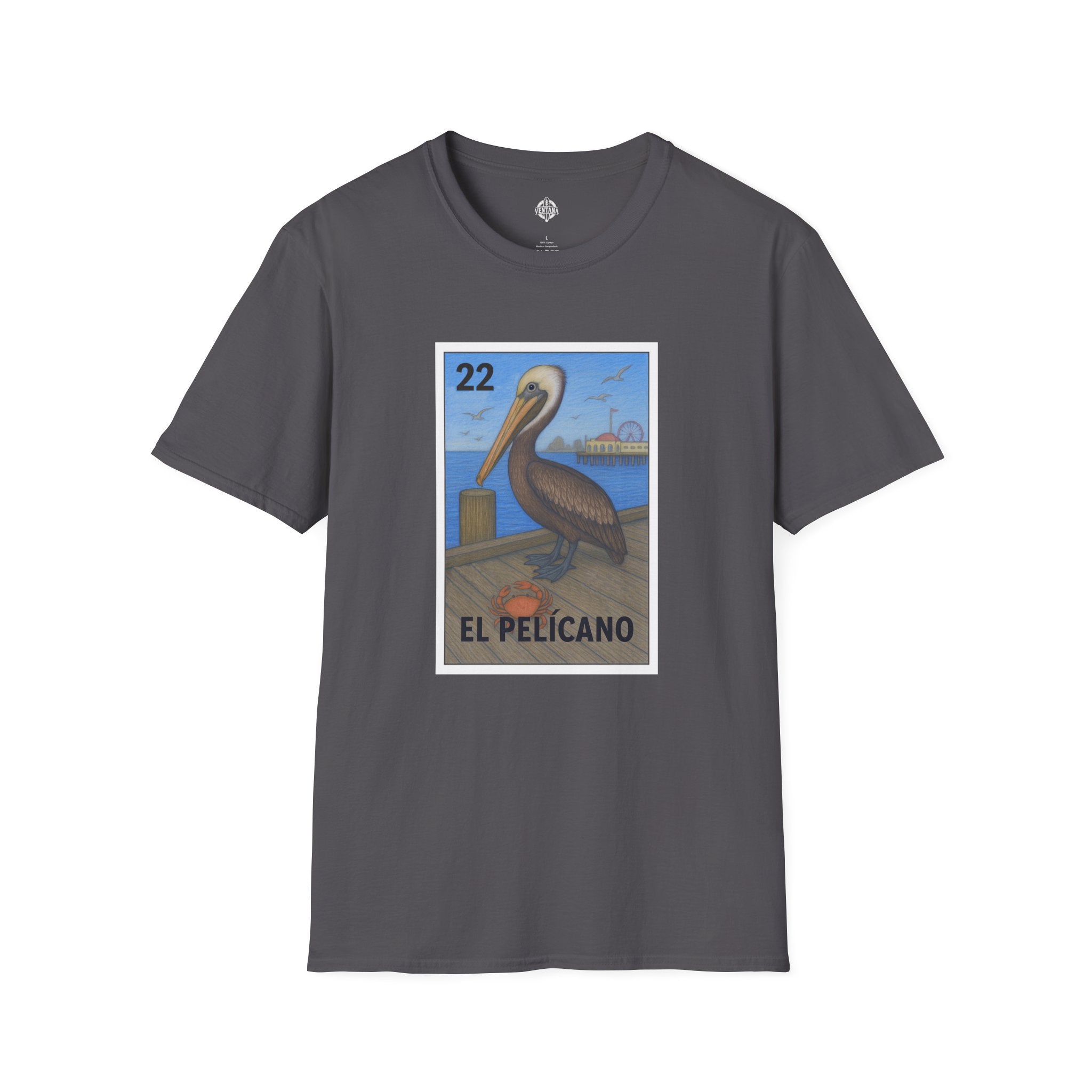 Pelican Lotería cotton t-shirt image 13