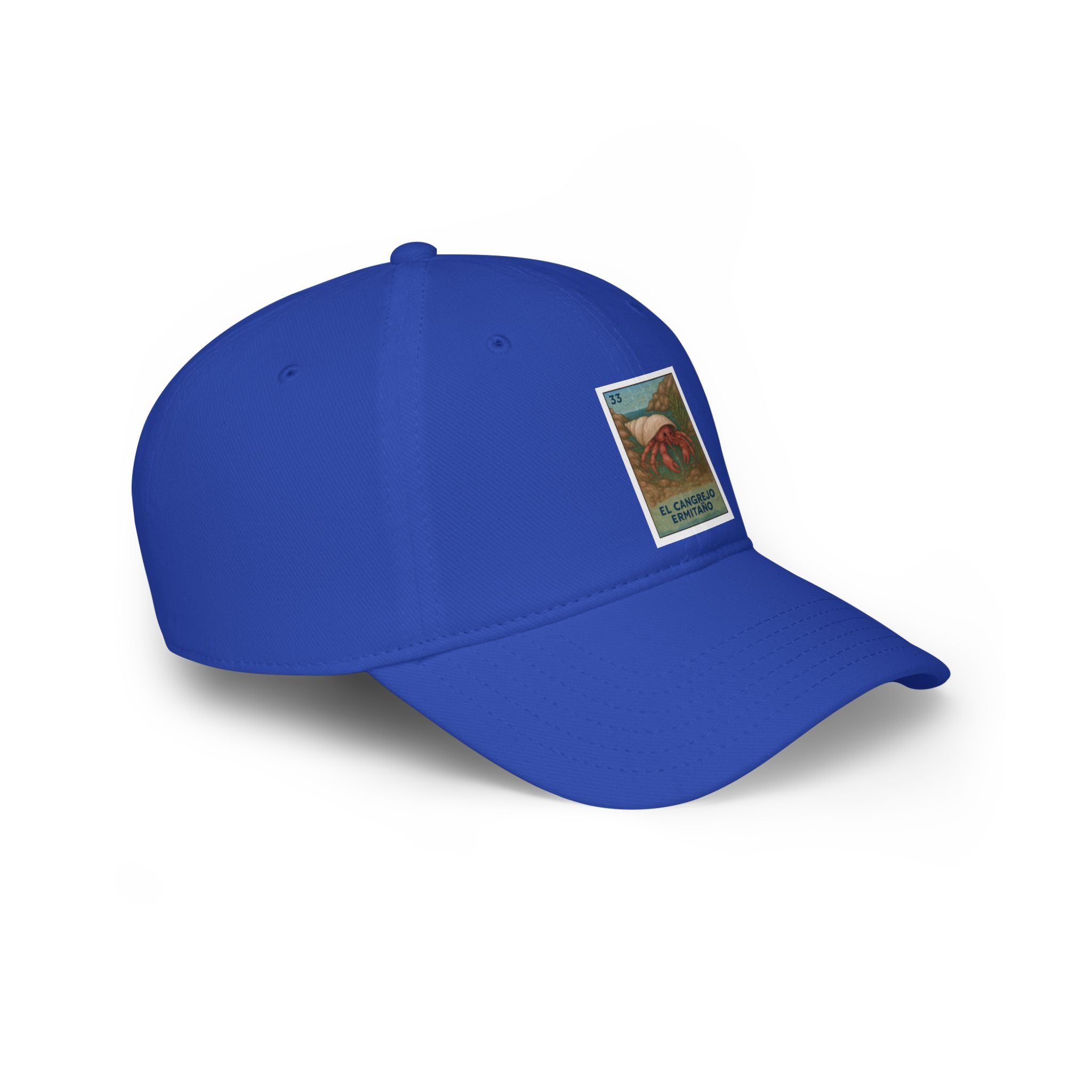 Hermit Crab Lotería 100% Cotton Baseball Cap (El Cangrejo Ermitaño)