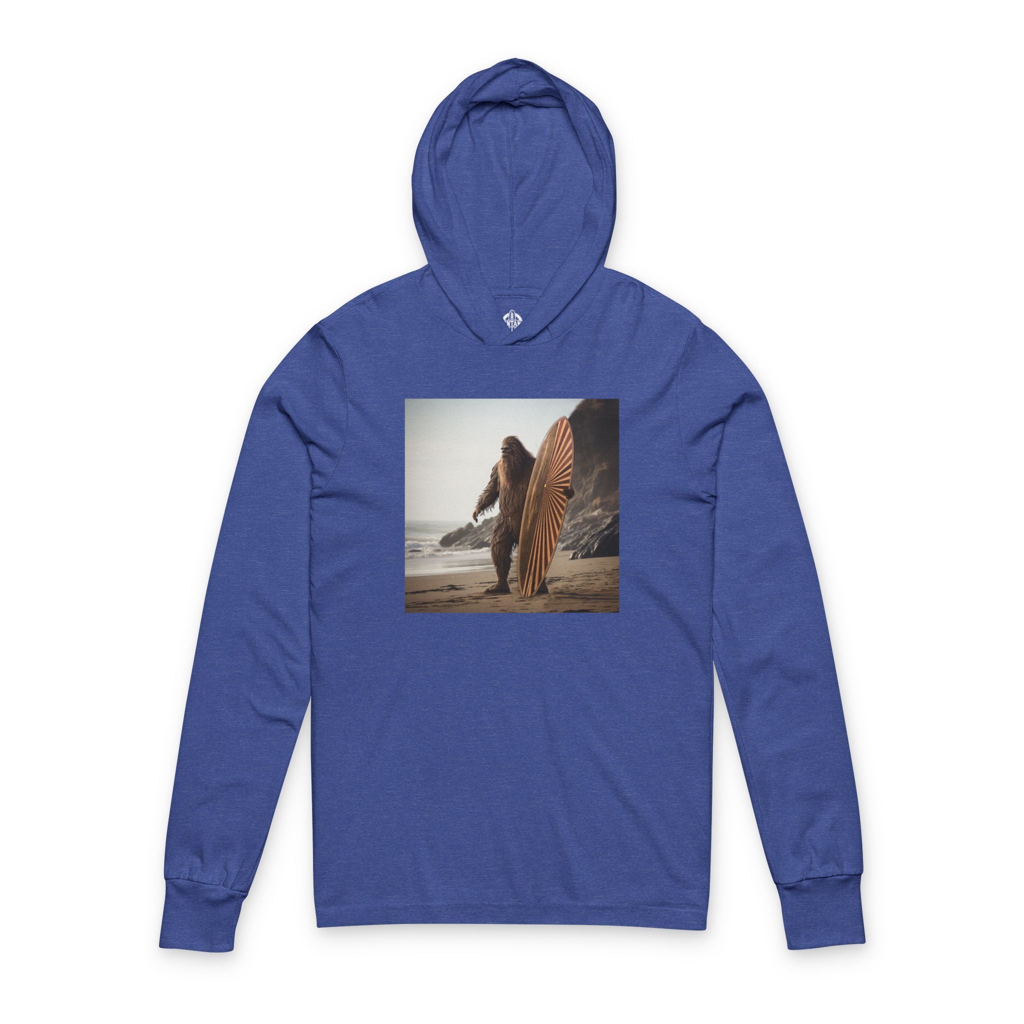 Ventana Real Surfsquatch cotton hooded long sleeve t-shirt image 6