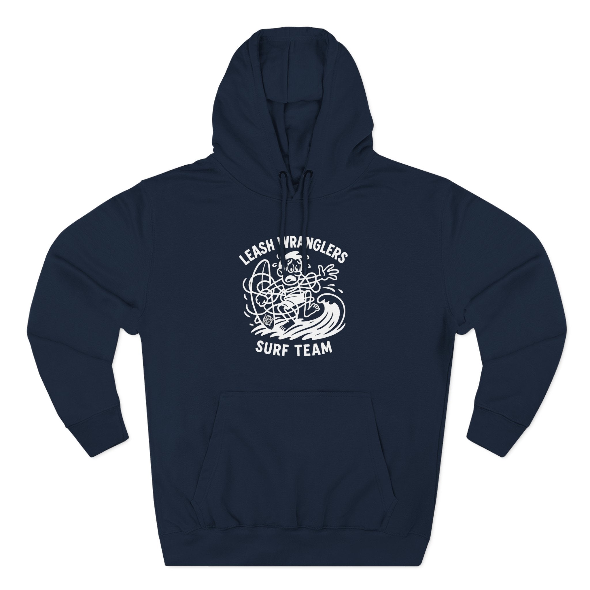 Leash Wranglers Surf Team fleece hoodie image 1