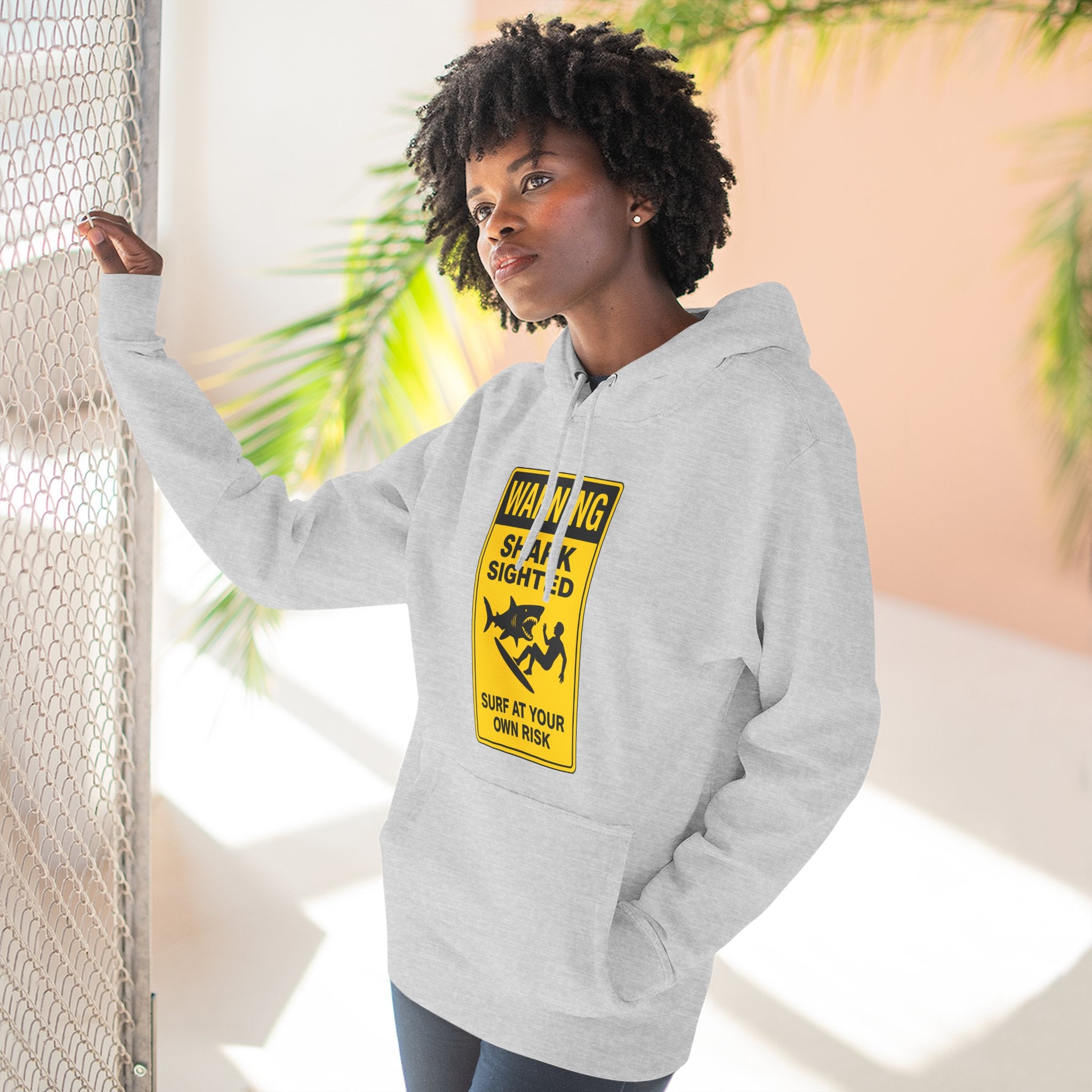 Shark Sighted fleece hoodie image 15