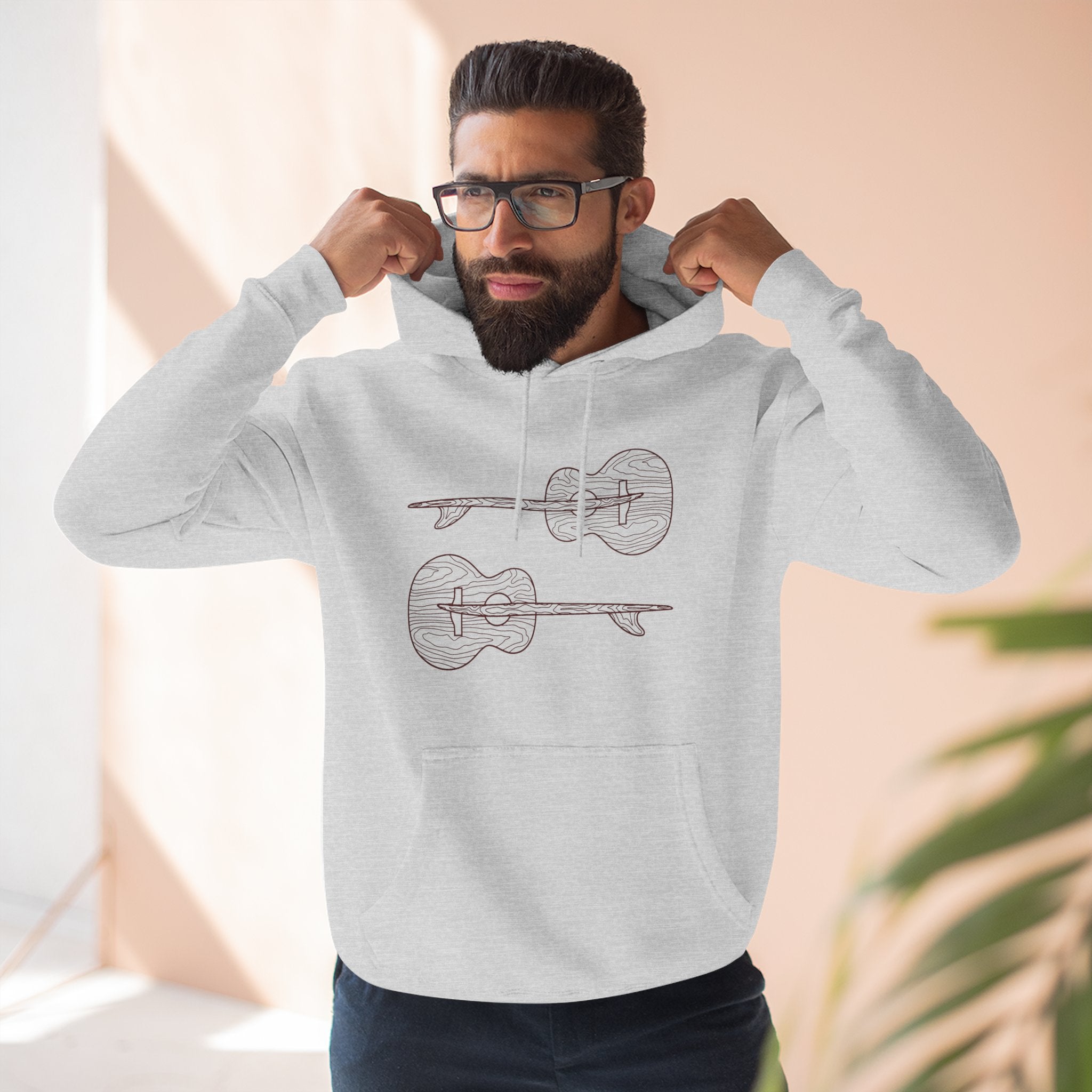 Ventana Santa Cruz Guitar Collab fleece hoodie image 20