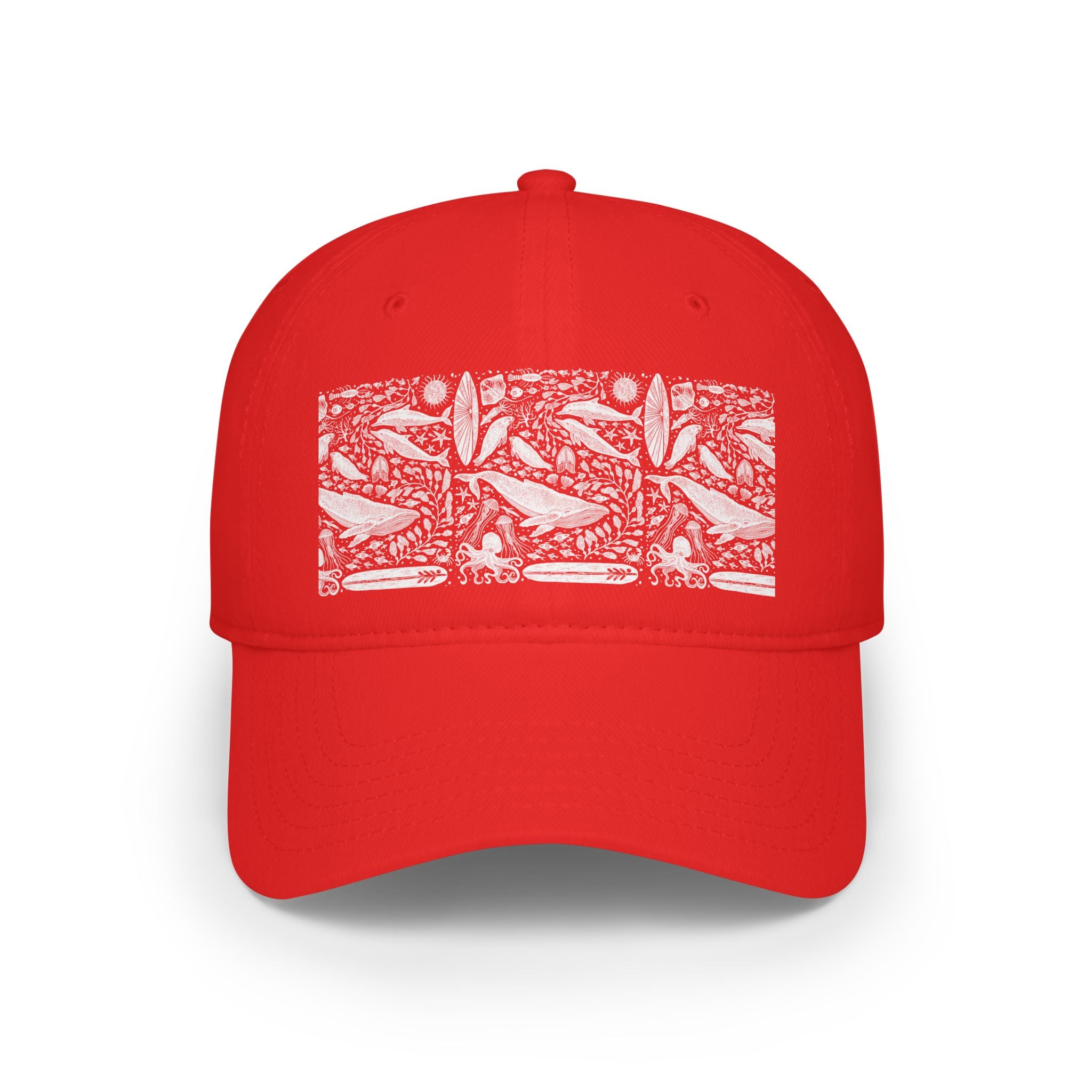 Ventana Marine Life by Lili Arnold baseball cap image 4