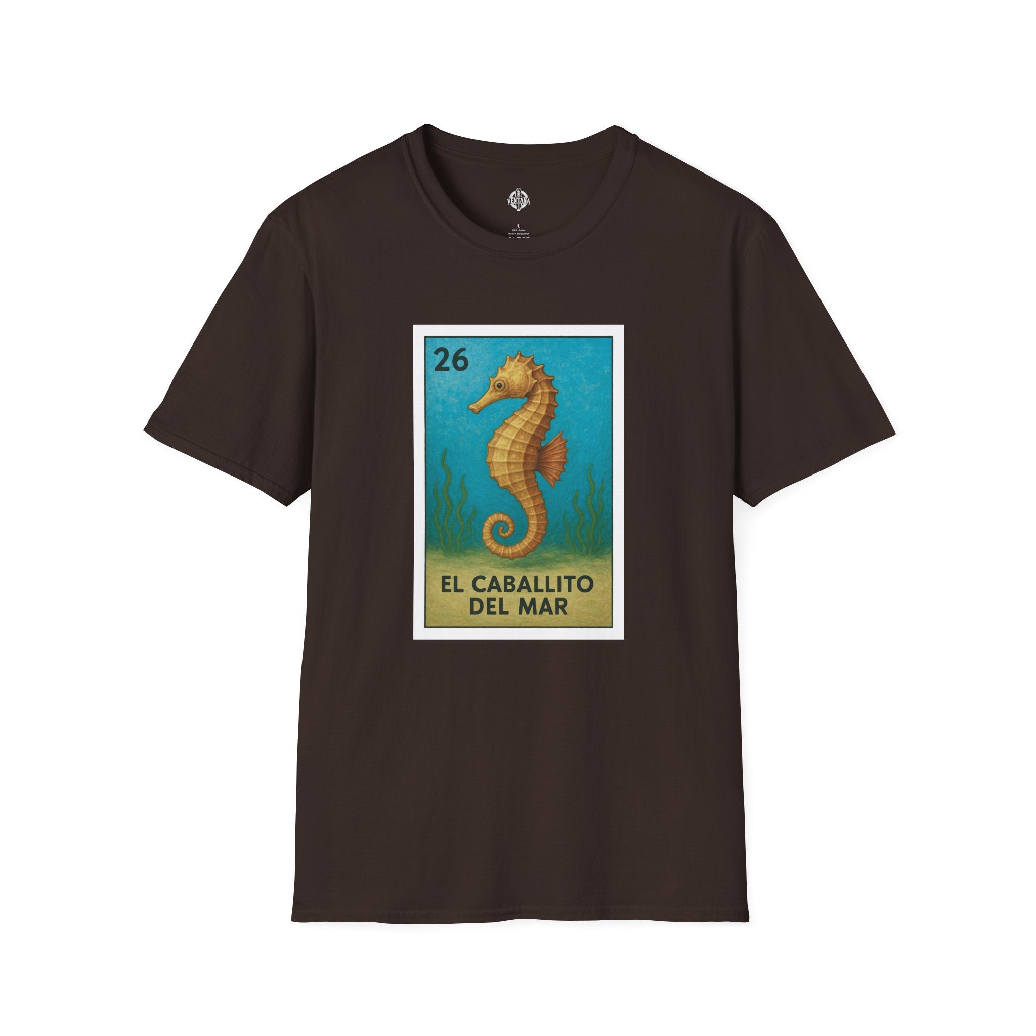 Seahorse Lotería cotton t-shirt image 8