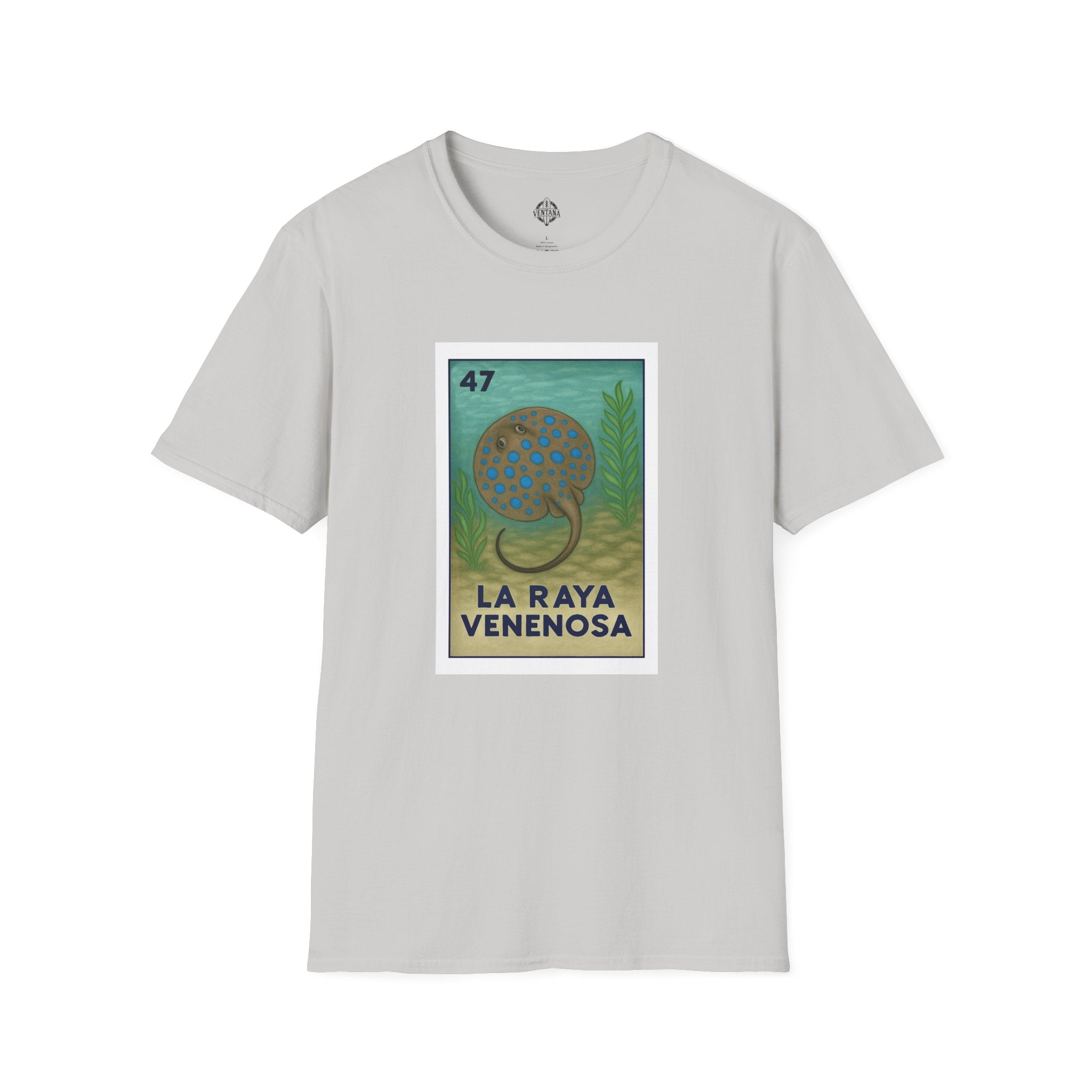 Stingray Lotería cotton t-shirt image 6