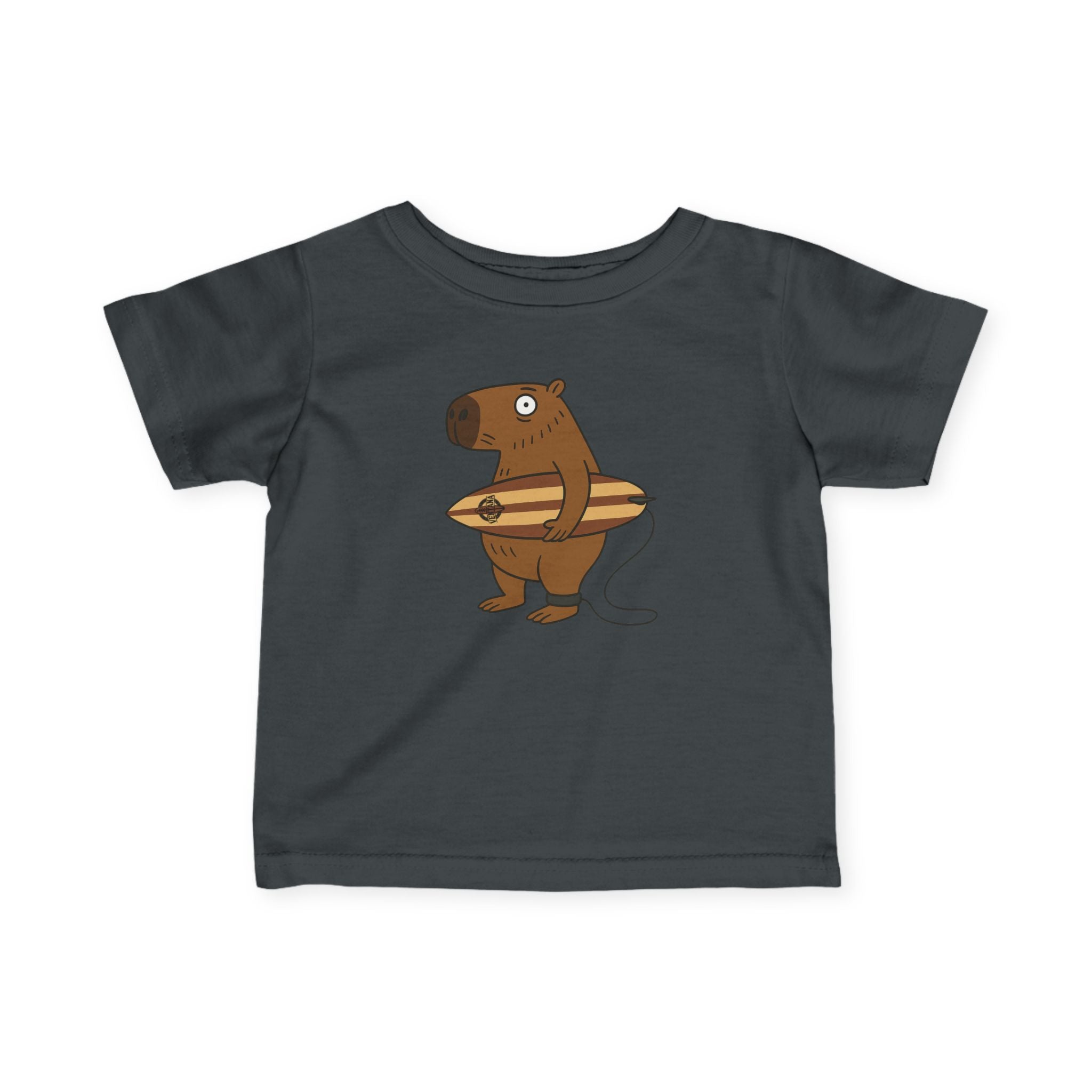Capybara Surfer - Infant 100% Cotton T-Shirt