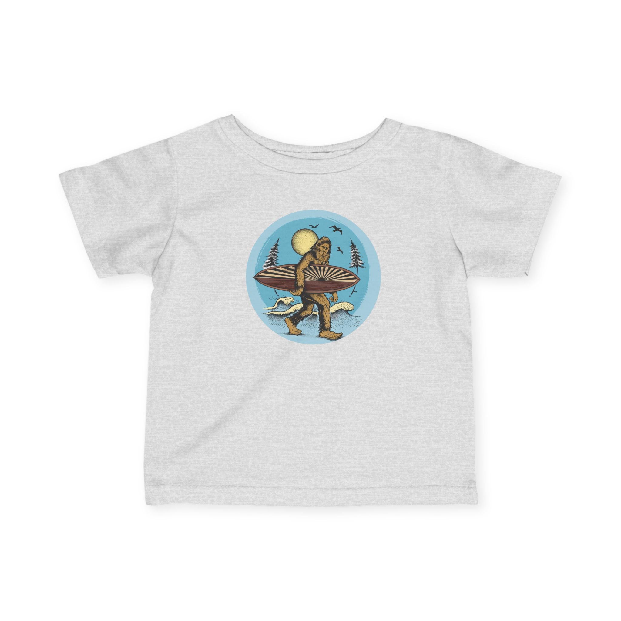 Ventana Surfsquatch by Thiago Bianchini infant cotton t-shirt image 5