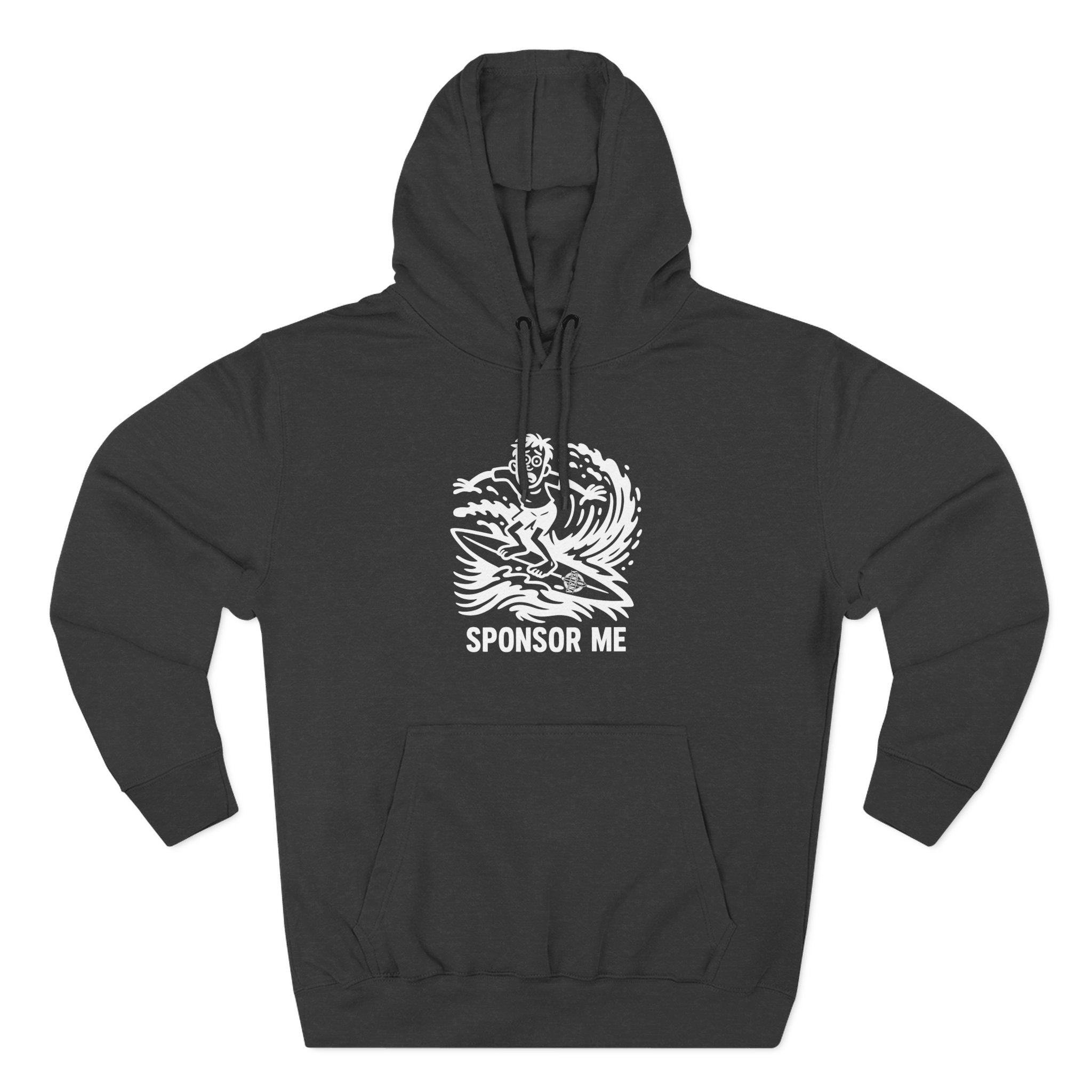 Sponsor Me Unisex - Pull-Over Cotton Blend Fleece Hoodie