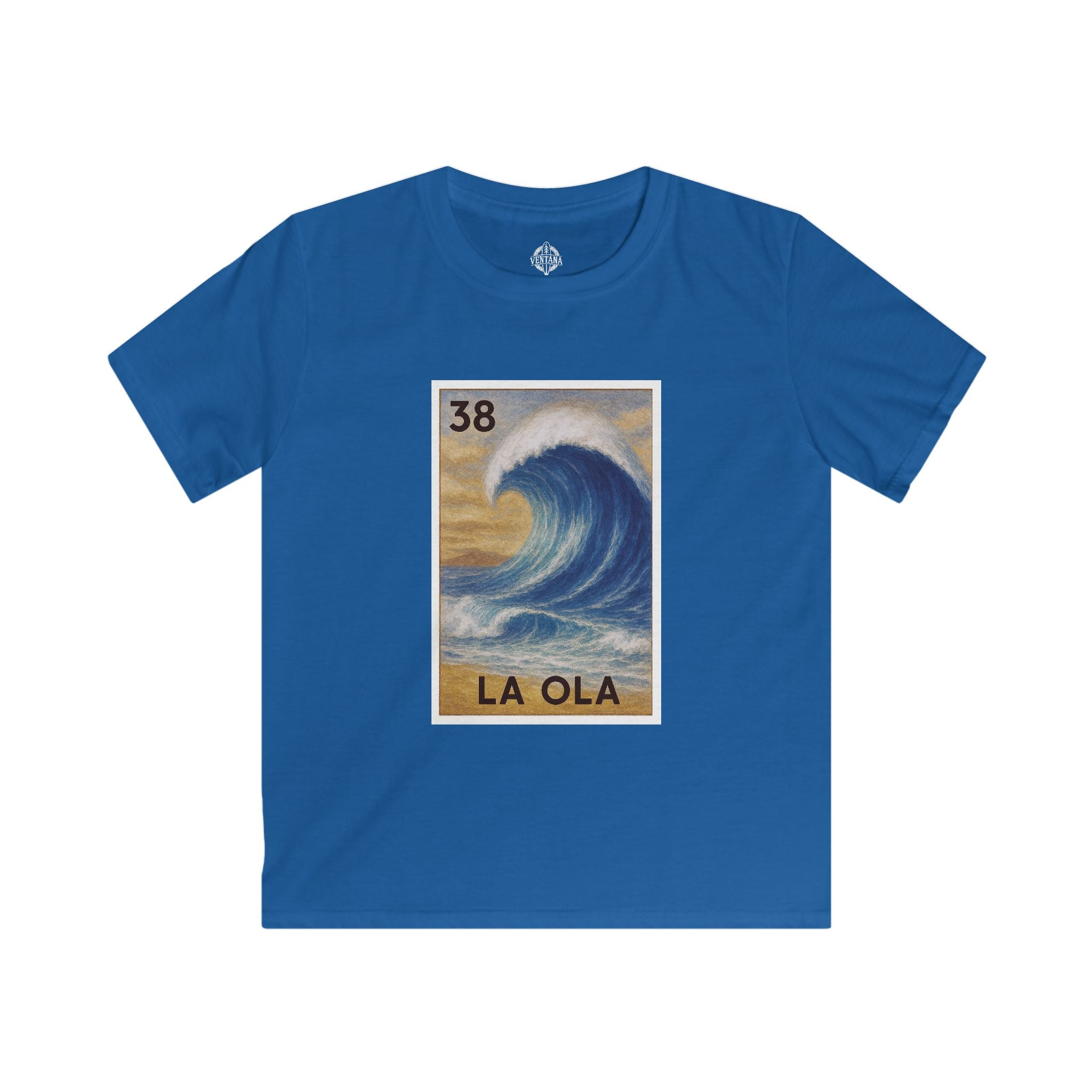 Wave Lotería kids soft style t-shirt image 10