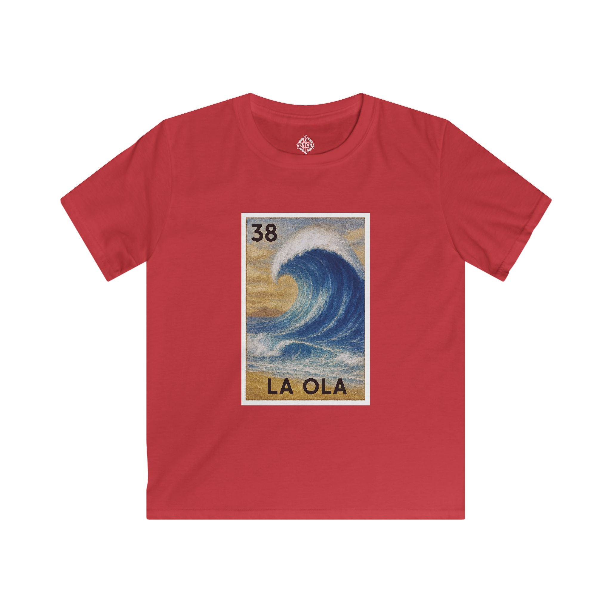 Wave Lotería kids soft style t-shirt image 12