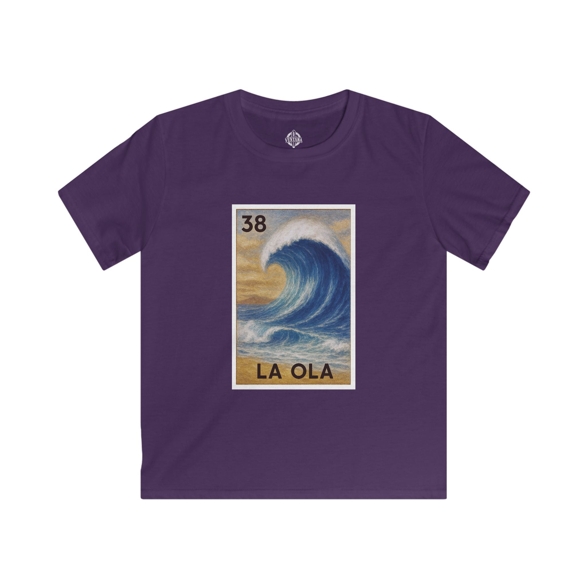 Wave Lotería kids soft style t-shirt image 11