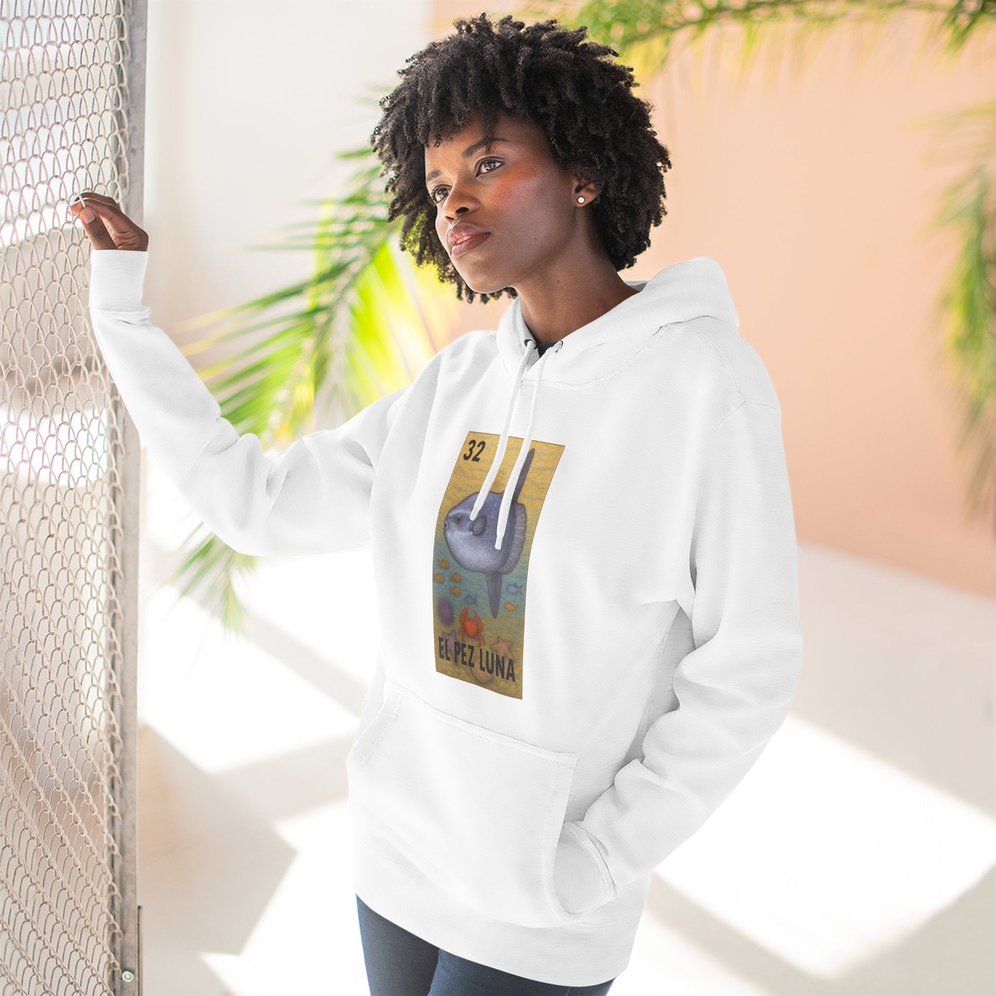 Sunfish Lotería fleece hoodie image 15