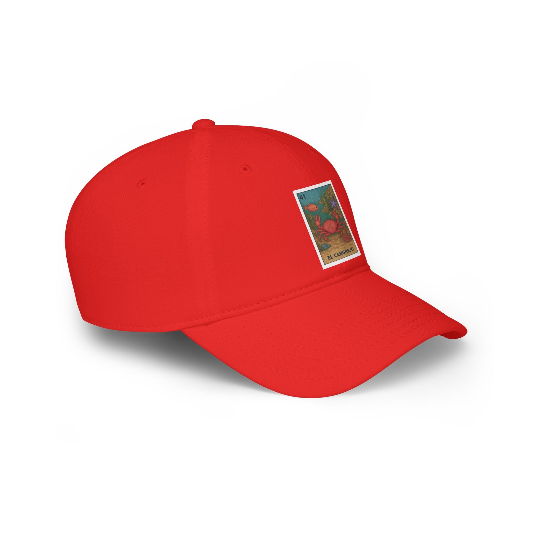 Crab Lotería Unisex - 100% Cotton Baseball Cap (El Cangrejo)