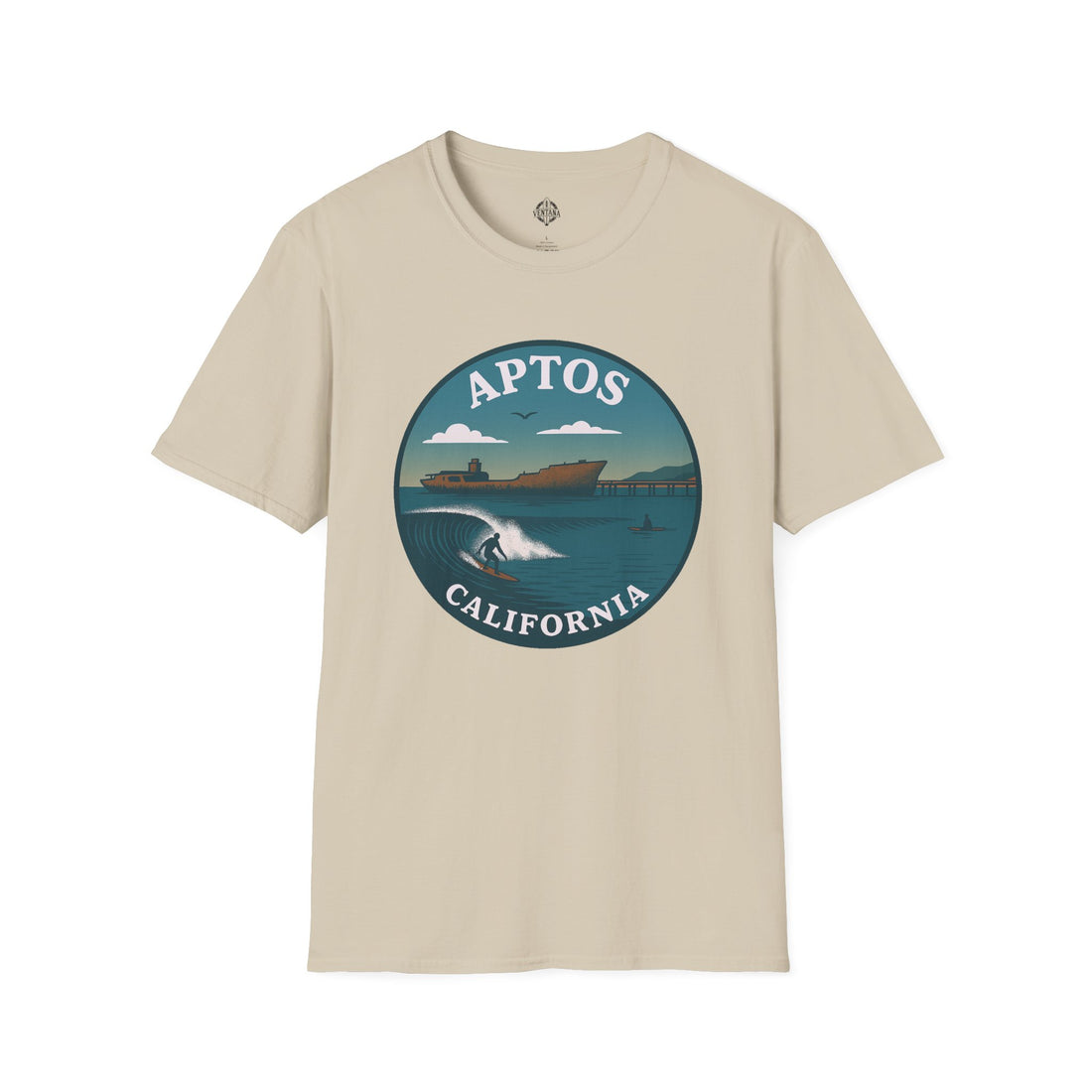 Aptos California Classic Unisex - U.S. Cotton T-Shirt