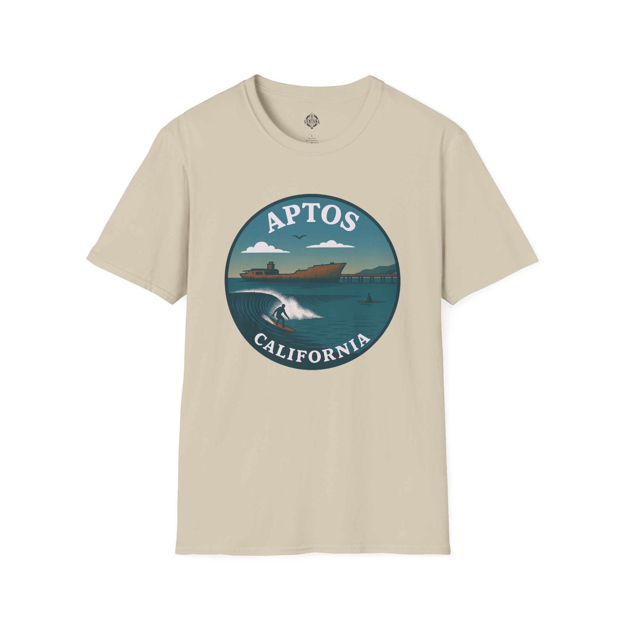 Aptos California Classic Unisex - U.S. Cotton T-Shirt