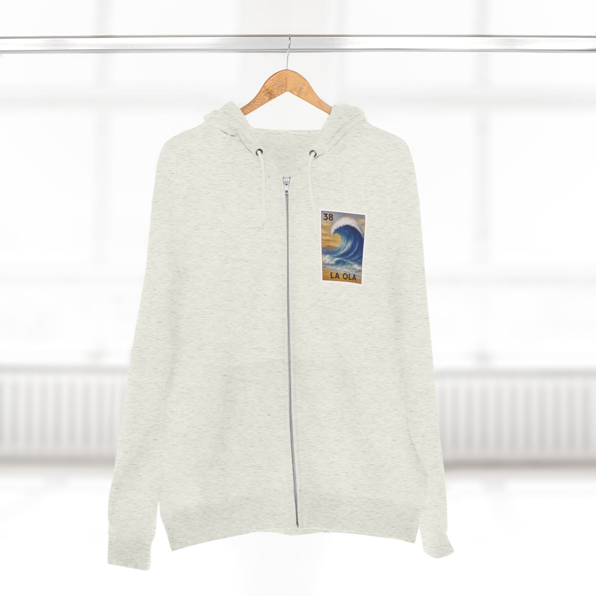 Wave Lotería Zip Hoodie