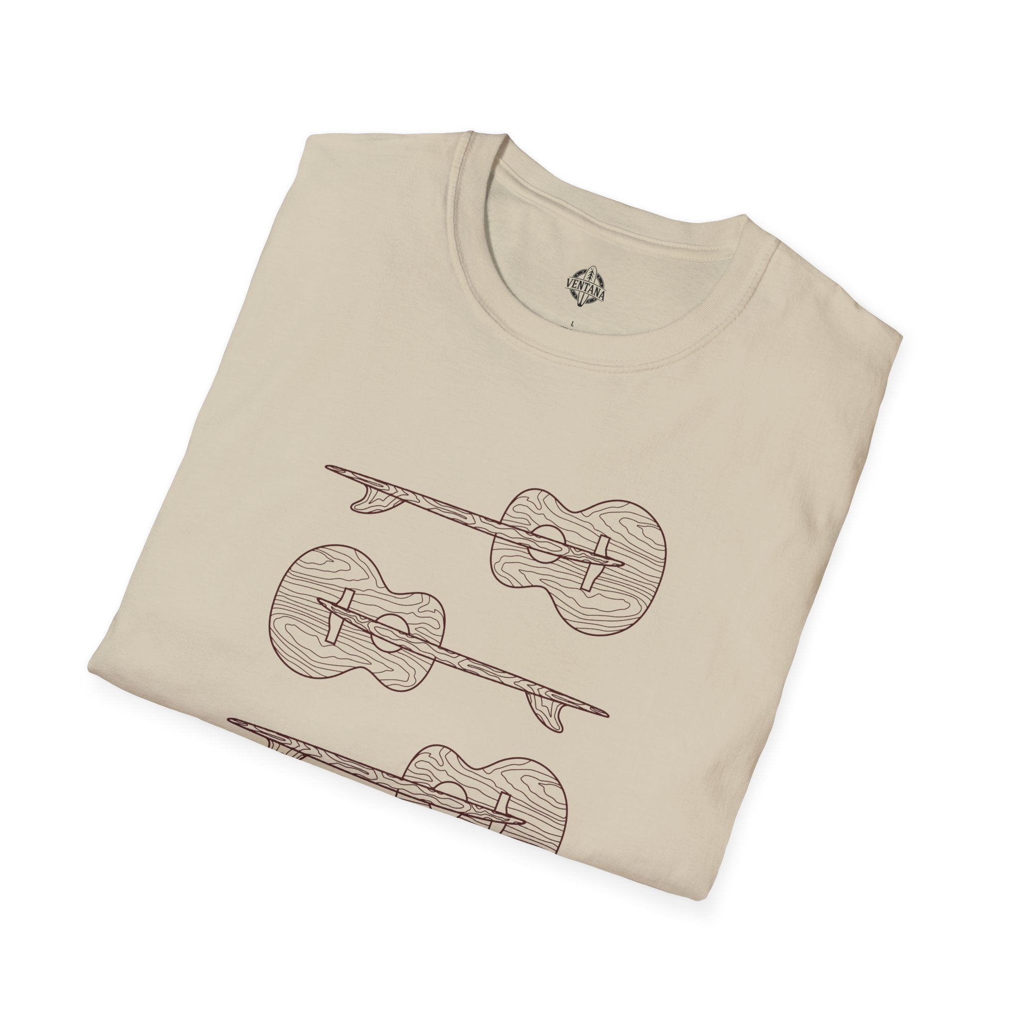 Santa Cruz Guitar Collab Soft Style U.S. Cotton T-Shirt