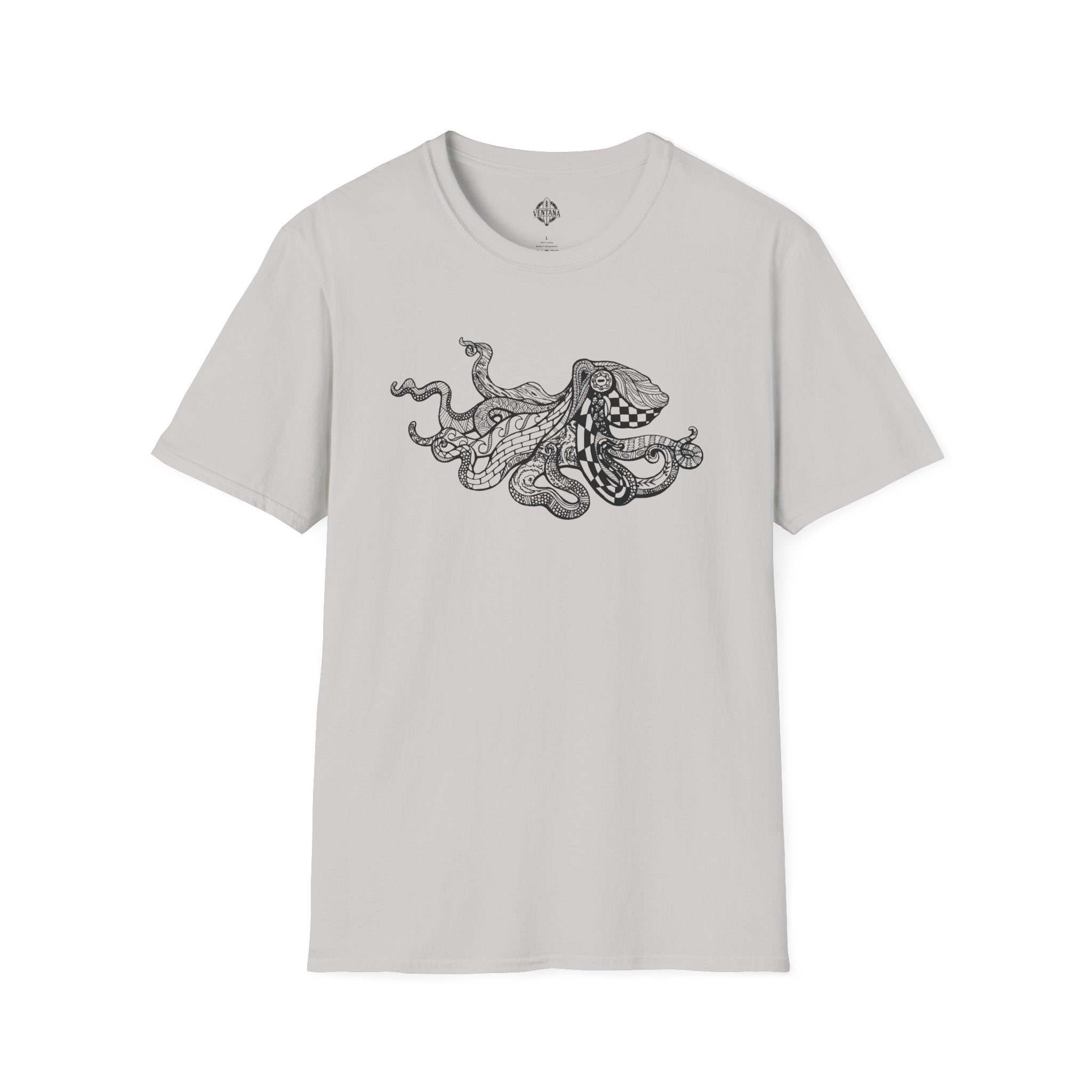 Ventangle Octopus cotton t-shirt image 5