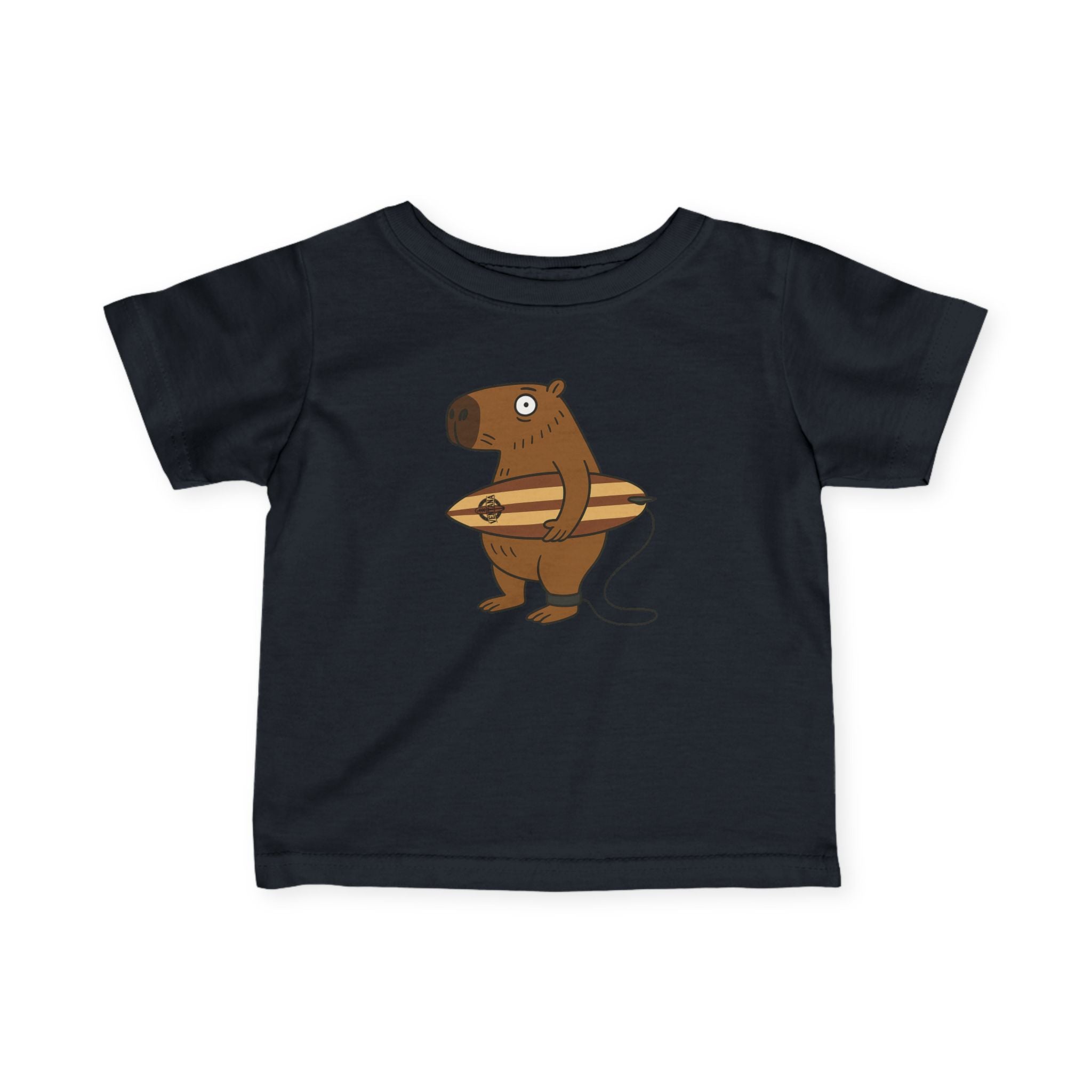 Capybara Surfer - Infant 100% Cotton T-Shirt